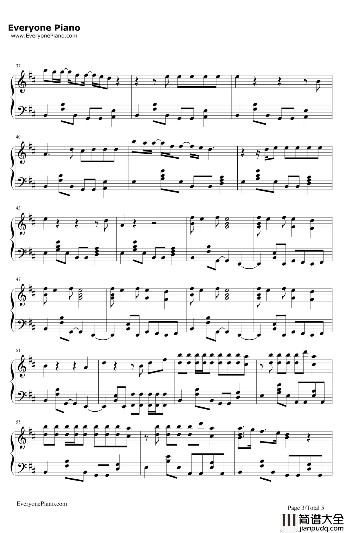 SameOldLove钢琴谱_SelenaGomez