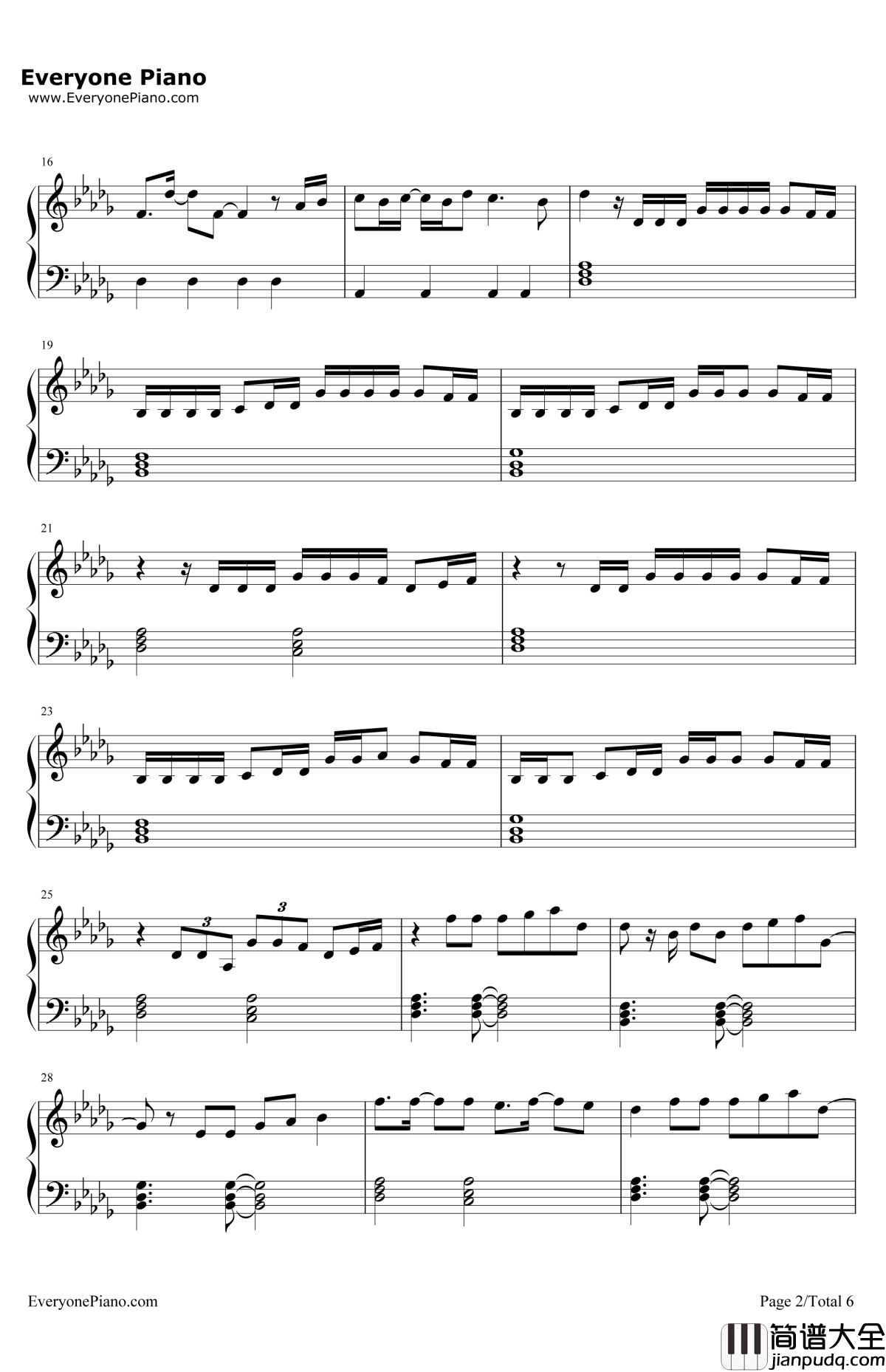 LockedAway钢琴谱_R.City