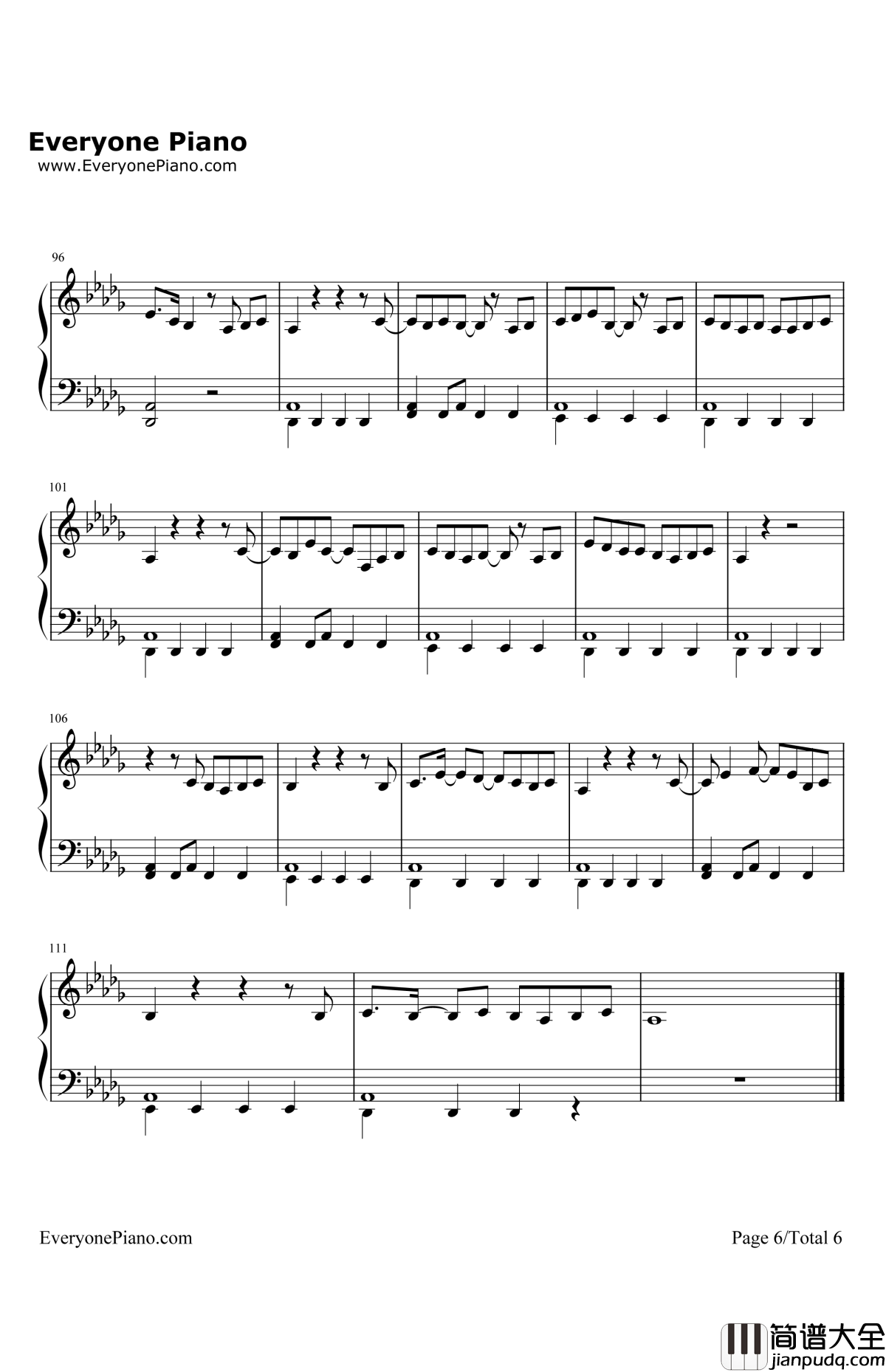 WhatDoYouMean钢琴谱_JustinBieber