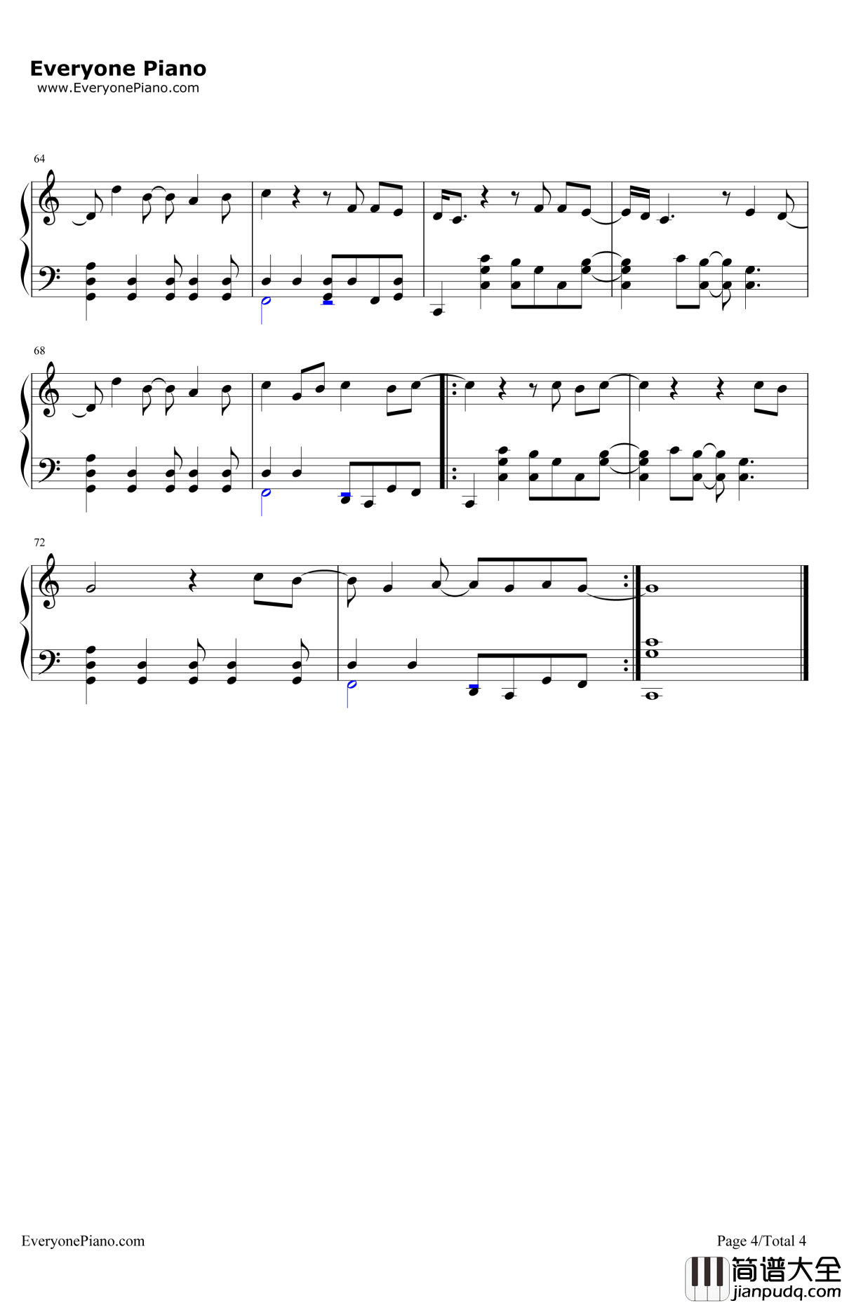 ThankU钢琴谱_AlanisMorissette