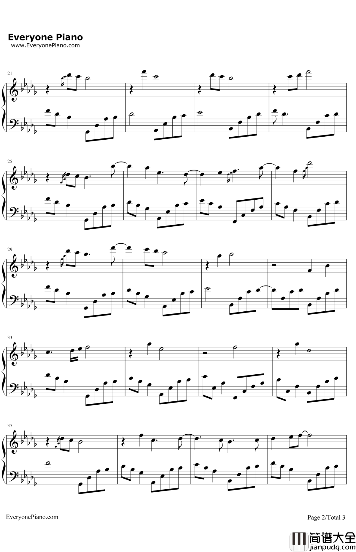 夜的钢琴曲14钢琴谱_石进