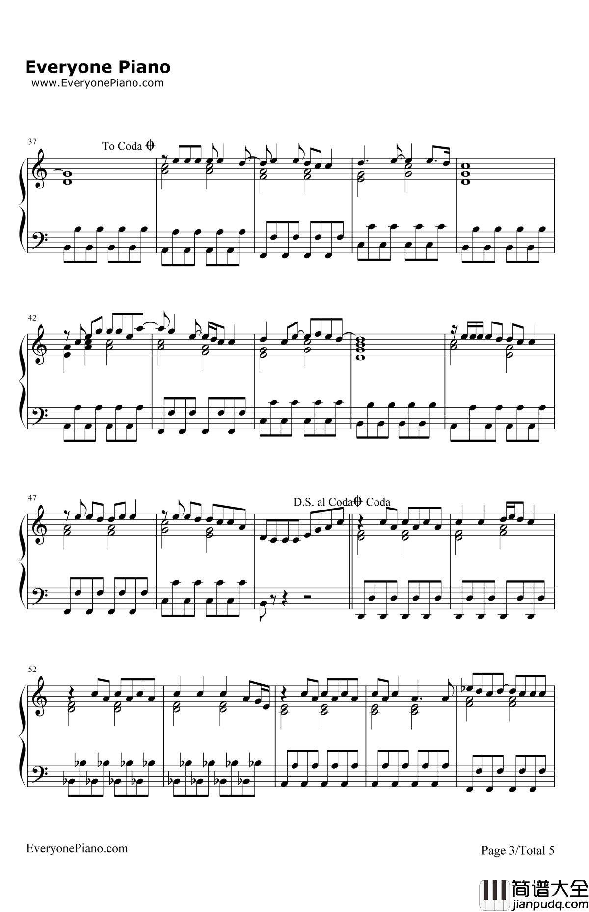 Stronger钢琴谱_KellyClarkson