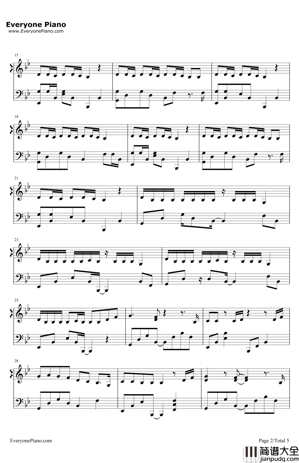 SeeYouAgain钢琴谱_WizKhalifaCharliePuth_速度与激情7主题曲