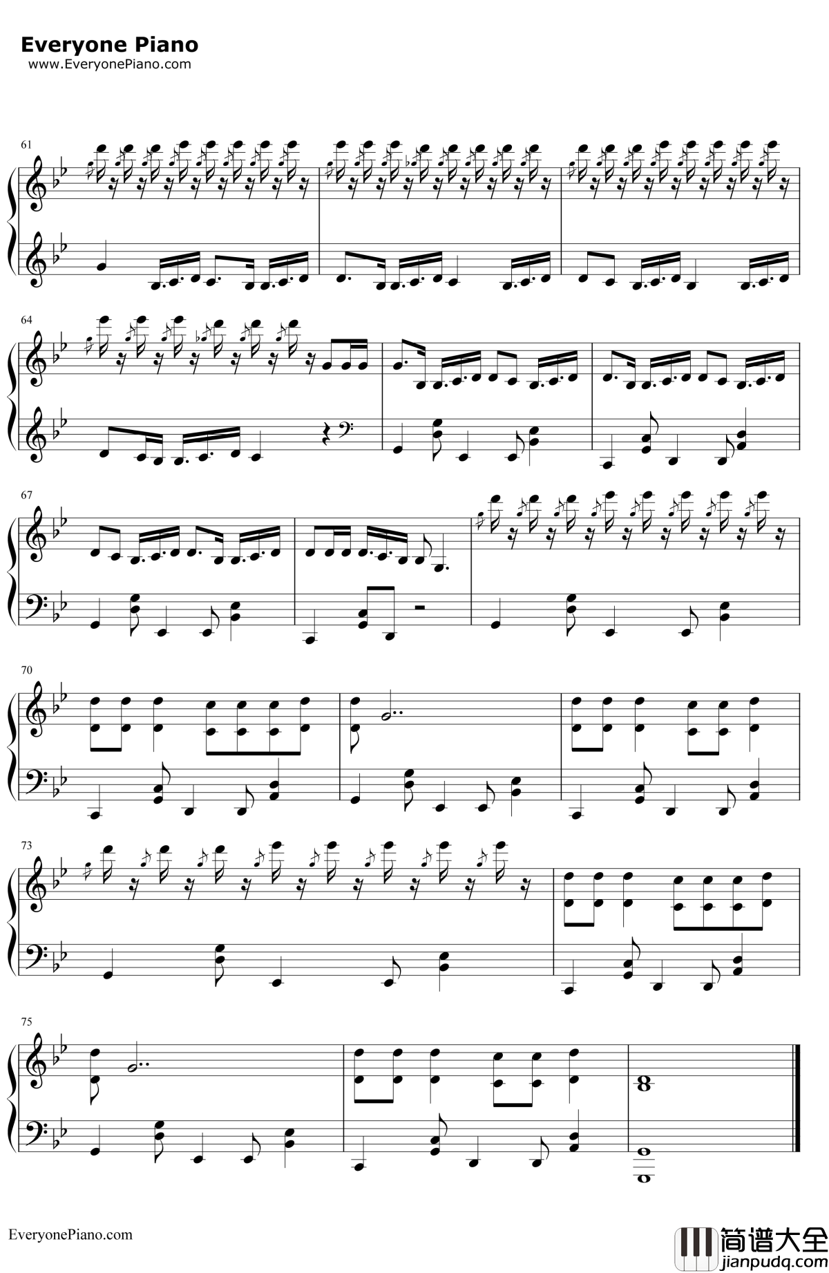 MadHatter钢琴谱_MelanieMartinez