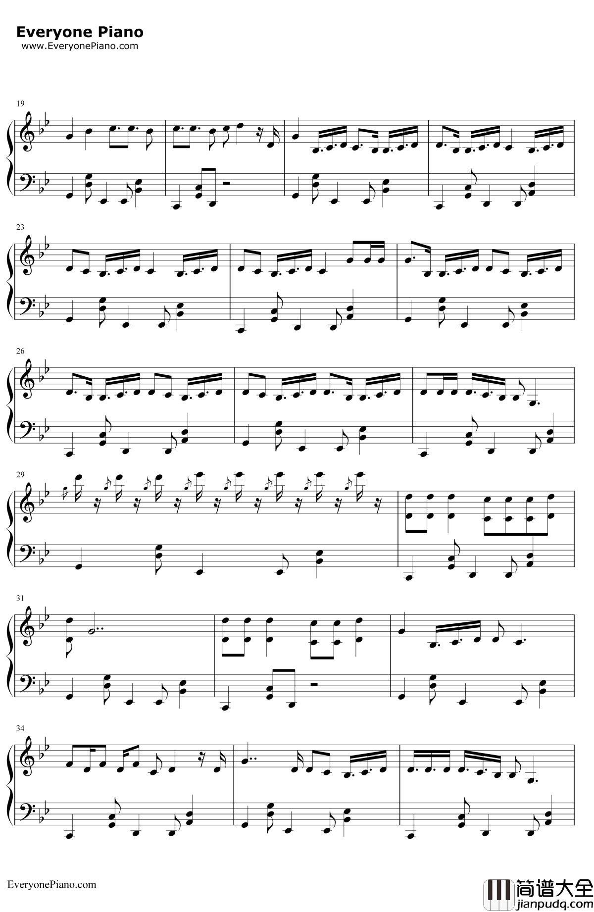 MadHatter钢琴谱_MelanieMartinez