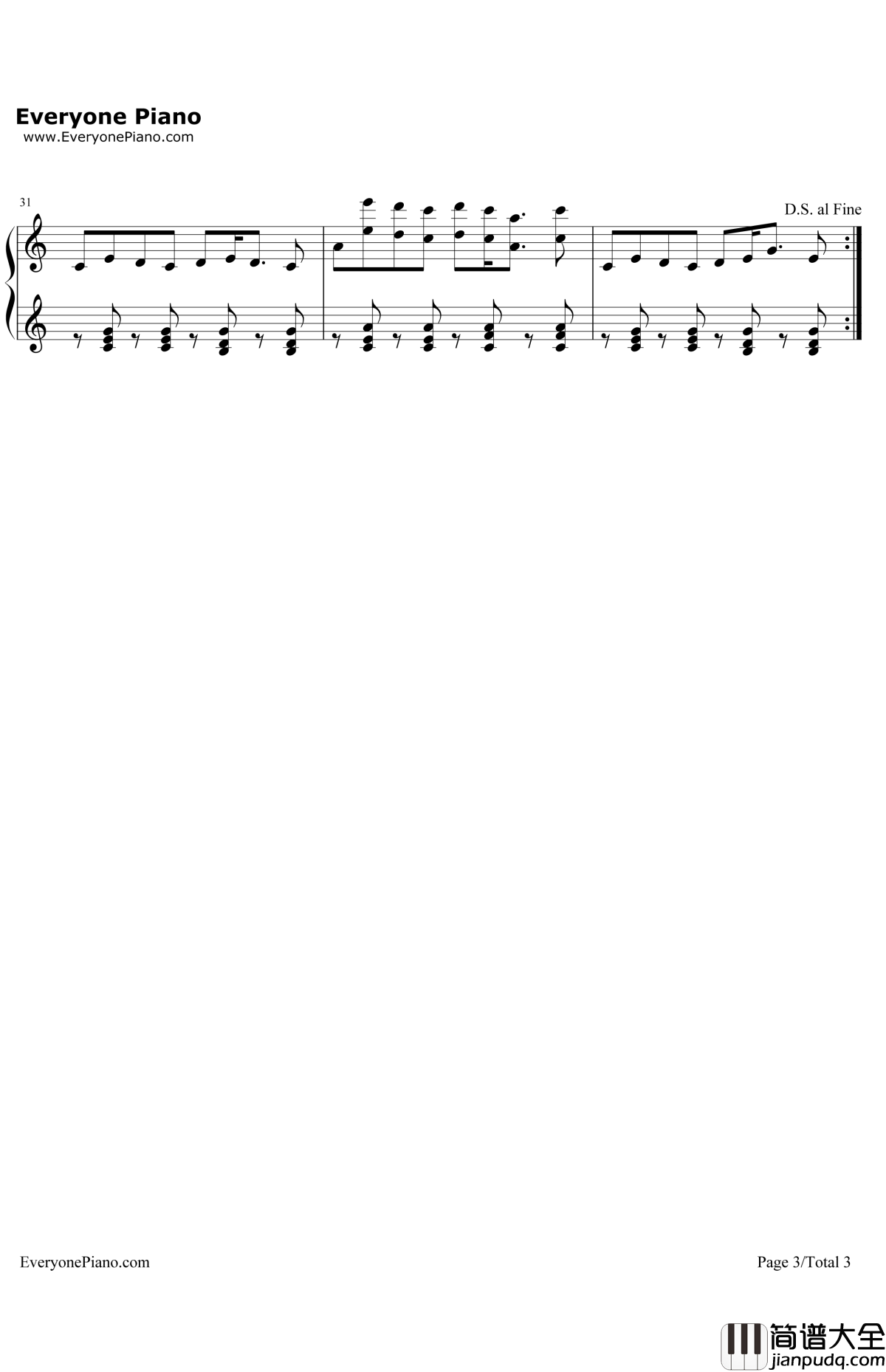 ILoveYou钢琴谱_OMFG