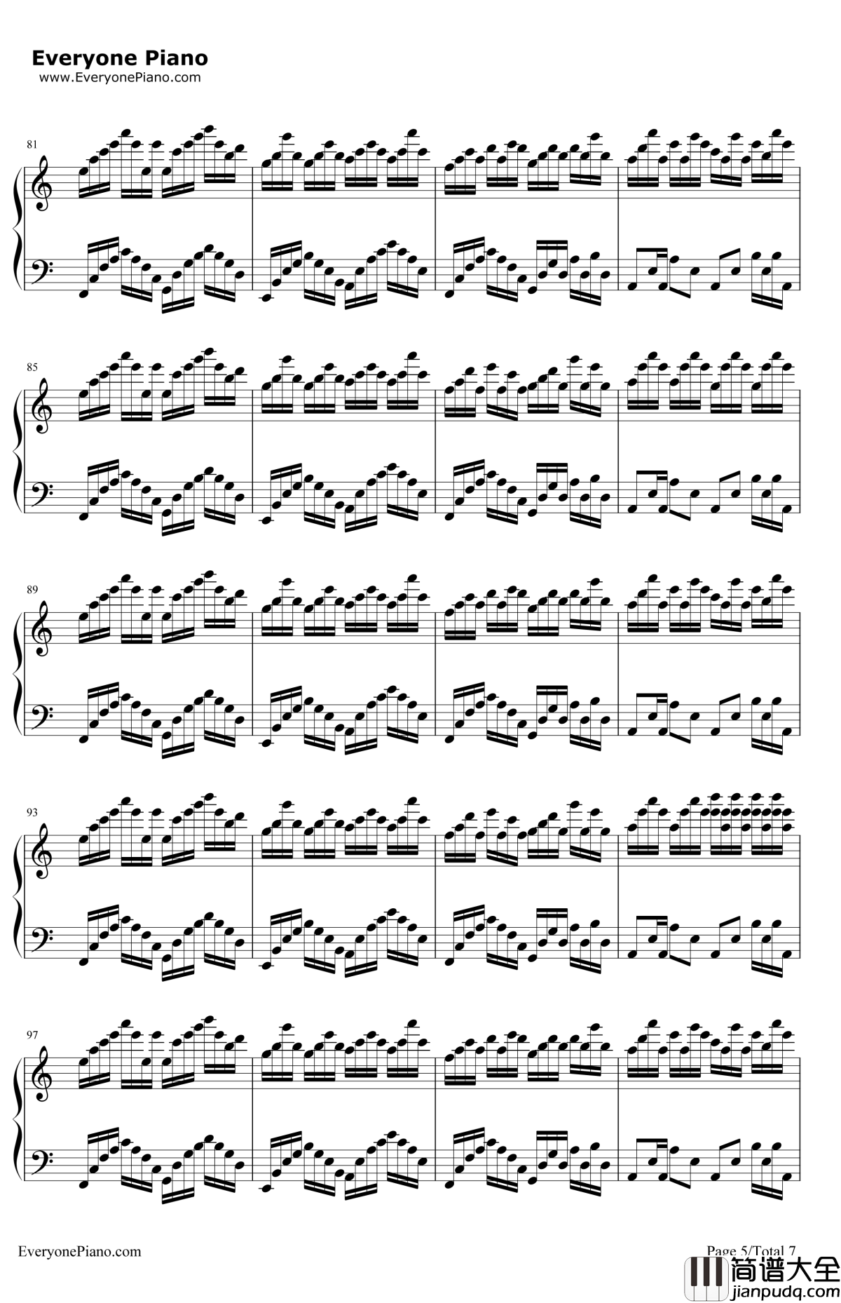 空想幻灭钢琴谱_Music゛◆Kゝ