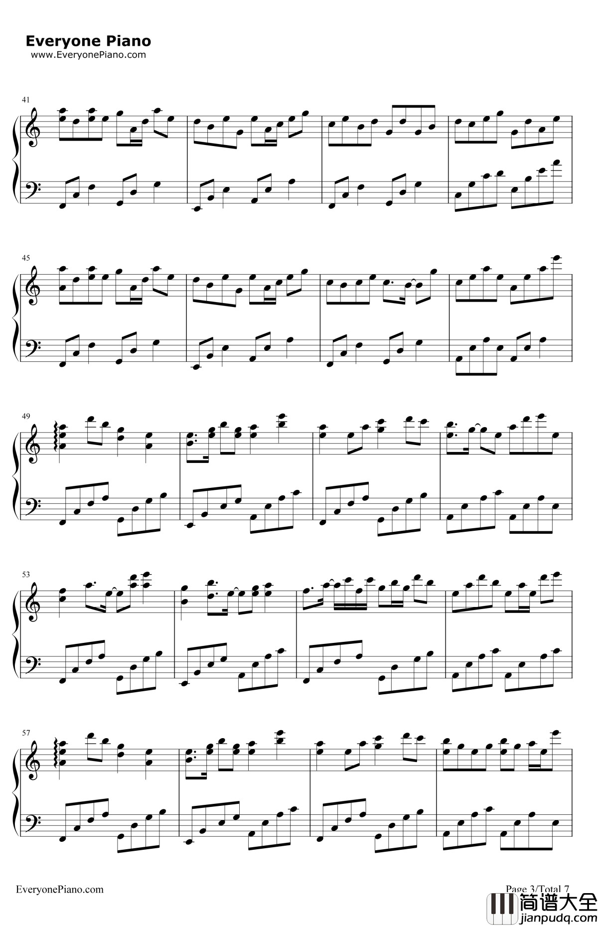 空想幻灭钢琴谱_Music゛◆Kゝ