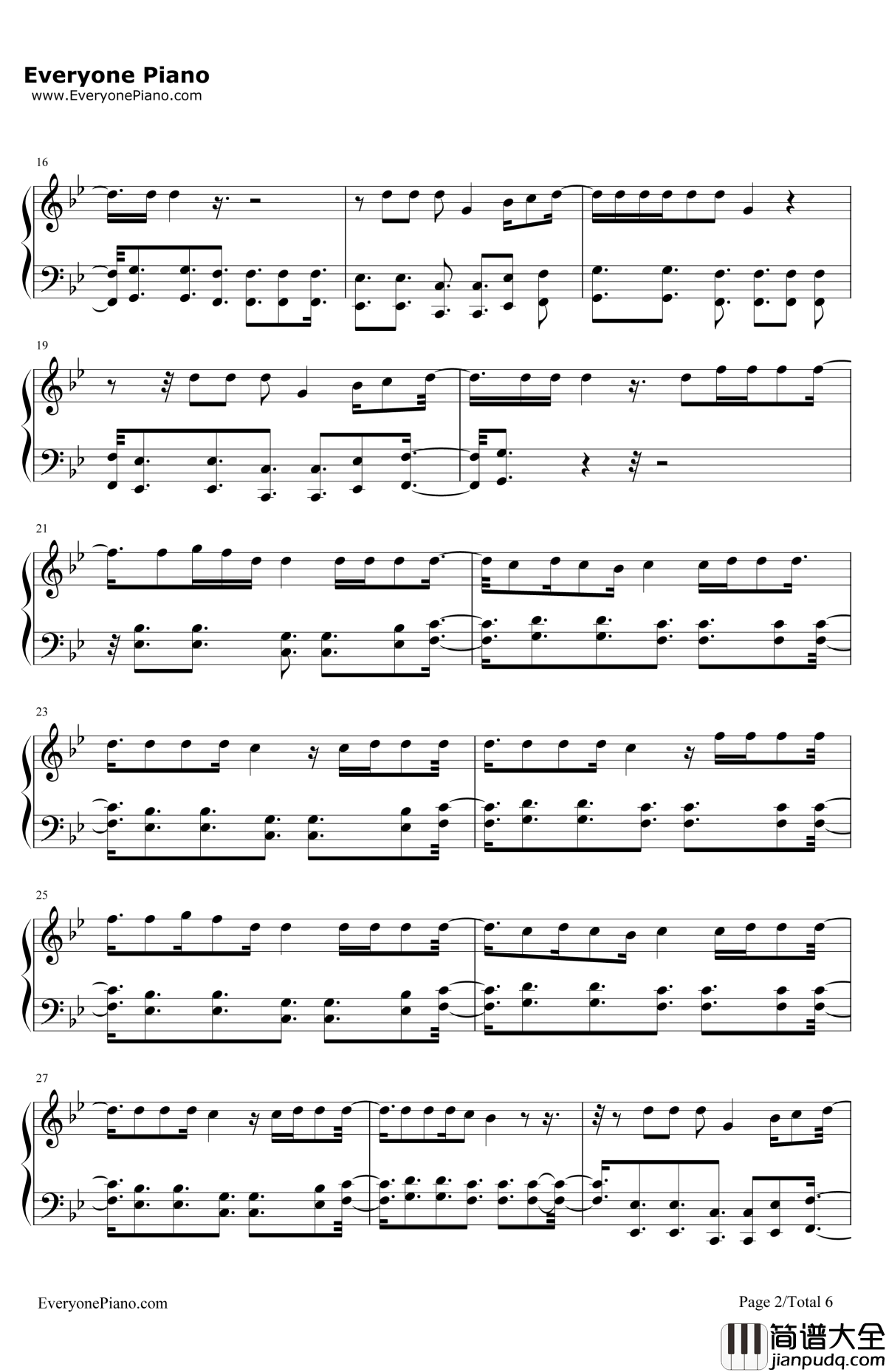 LushLife钢琴谱_ZaraLarsson