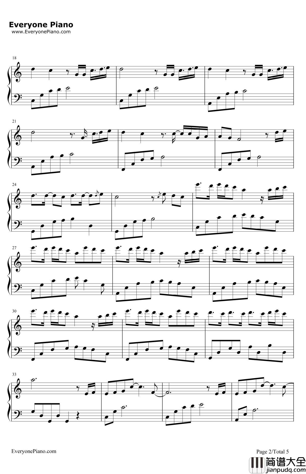 I'llShowYou钢琴谱_贾斯汀•比伯