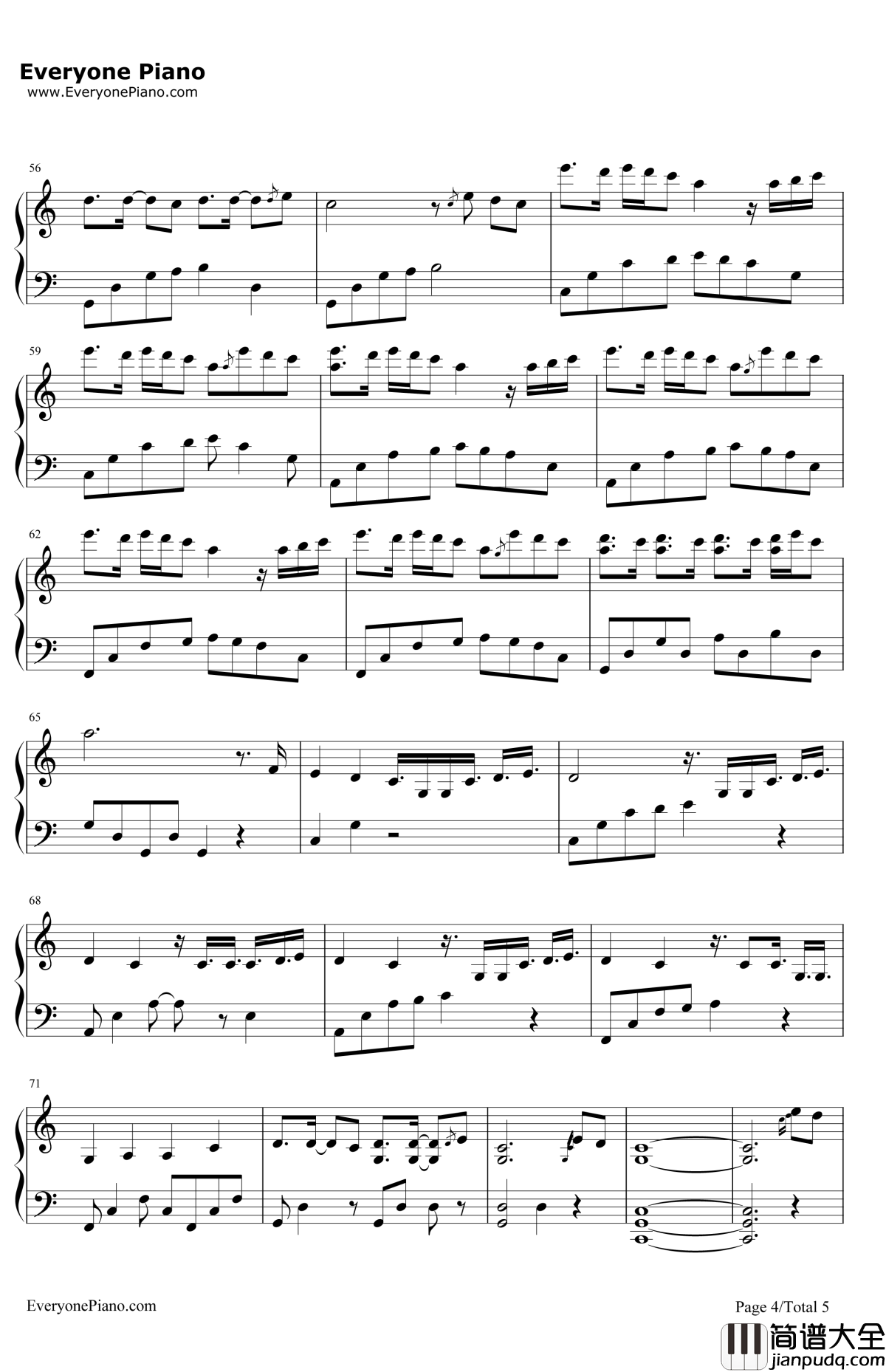 I'llShowYou钢琴谱_贾斯汀•比伯