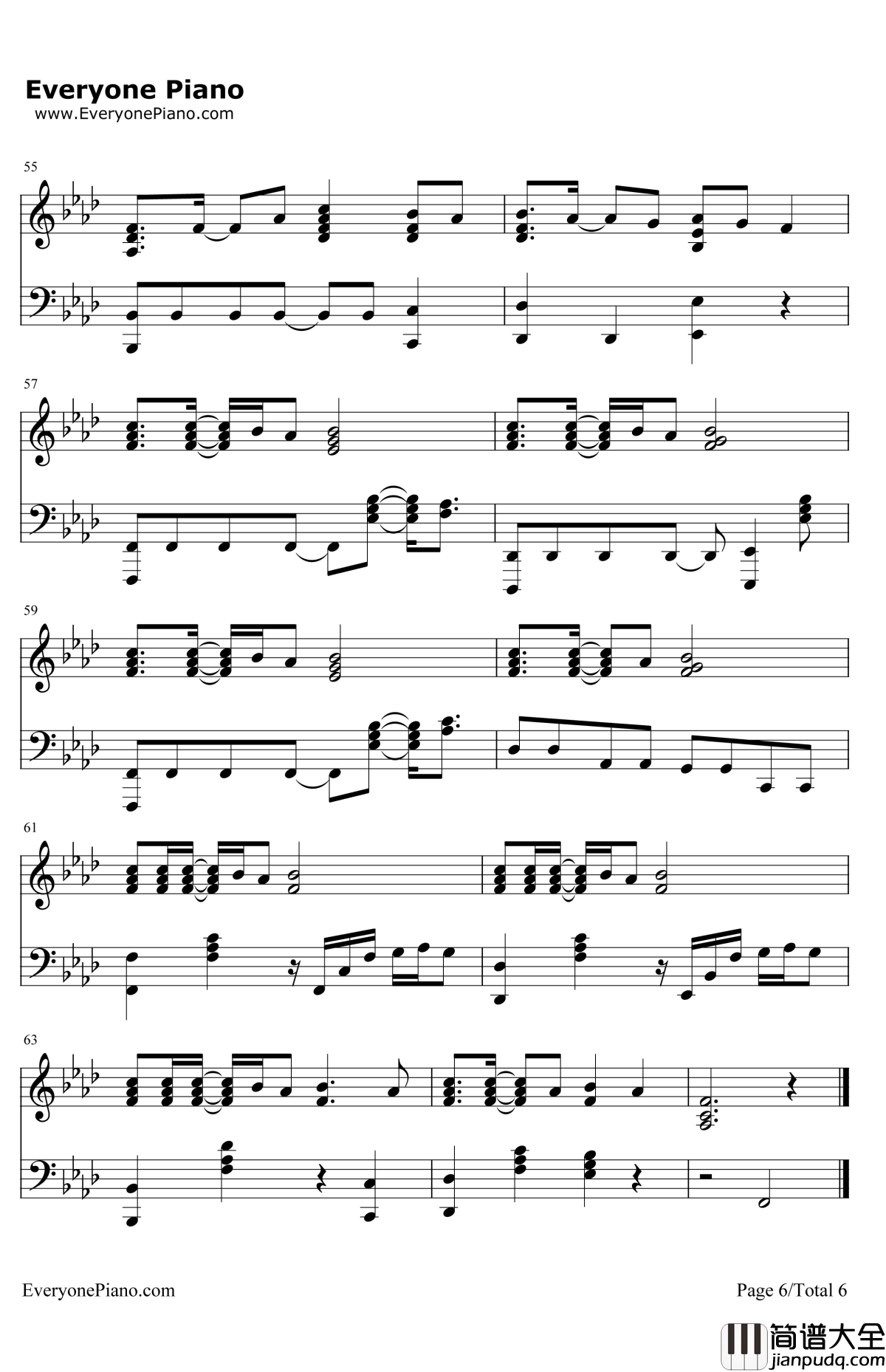 BlackPearl钢琴谱_EXO