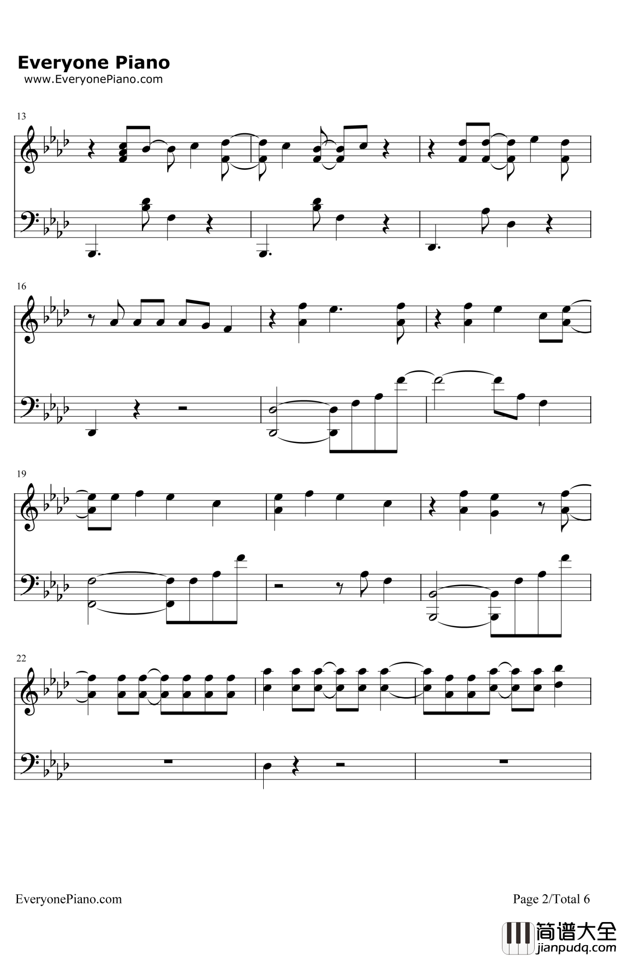 BlackPearl钢琴谱_EXO