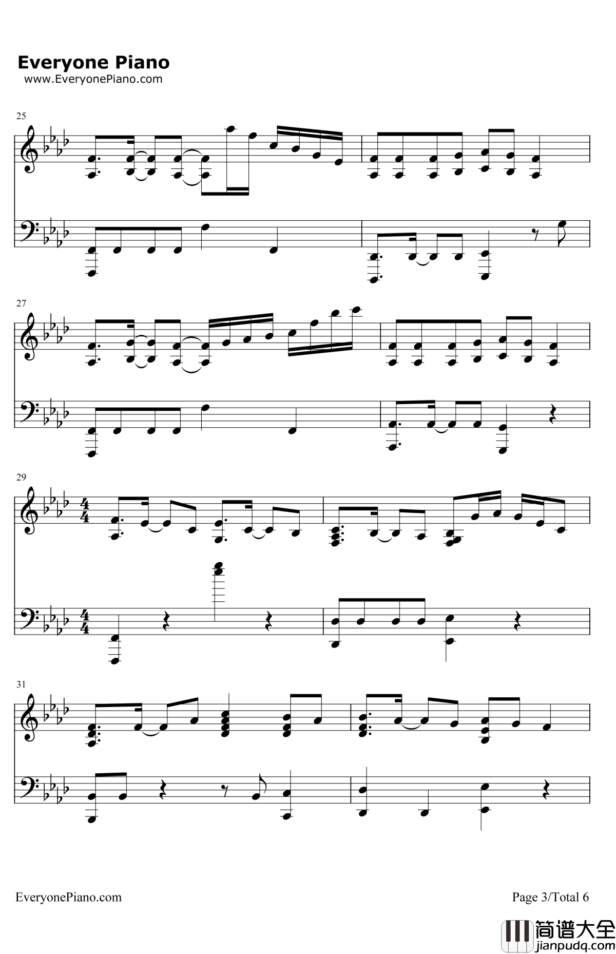 BlackPearl钢琴谱_EXO