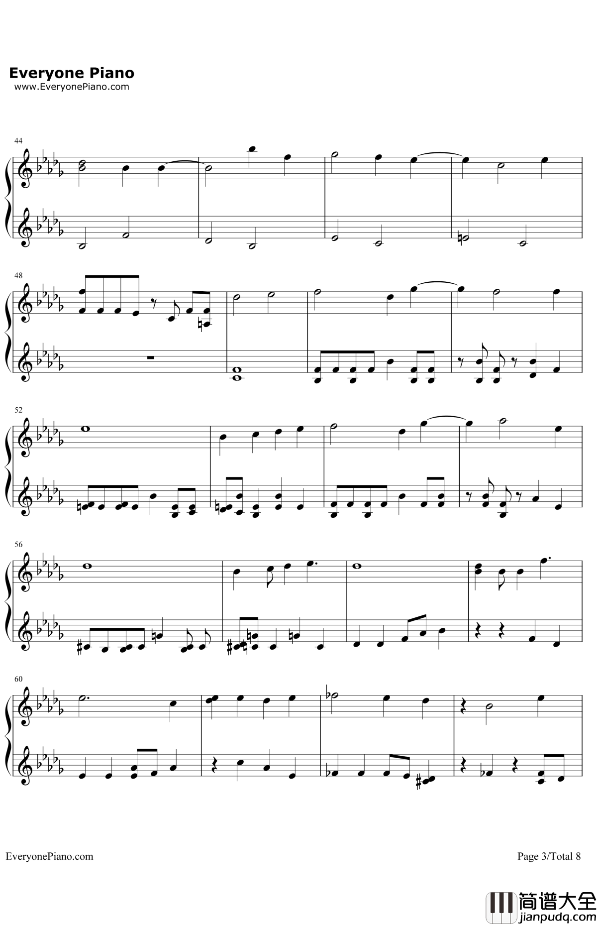 苍き月満ちて钢琴谱_AKIRA_黑执事马戏团篇ED