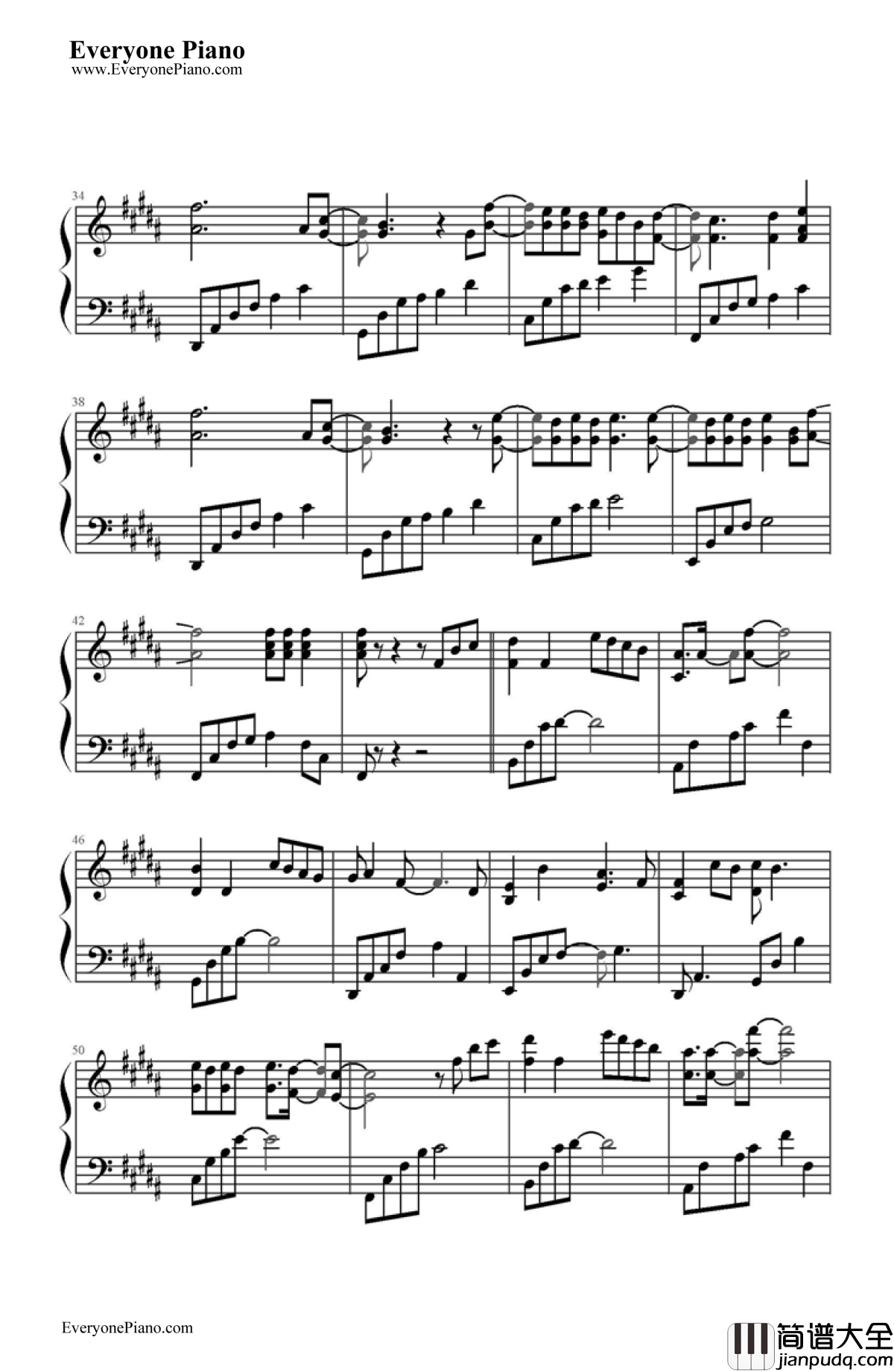 青春修炼手册钢琴谱_TFBOYS