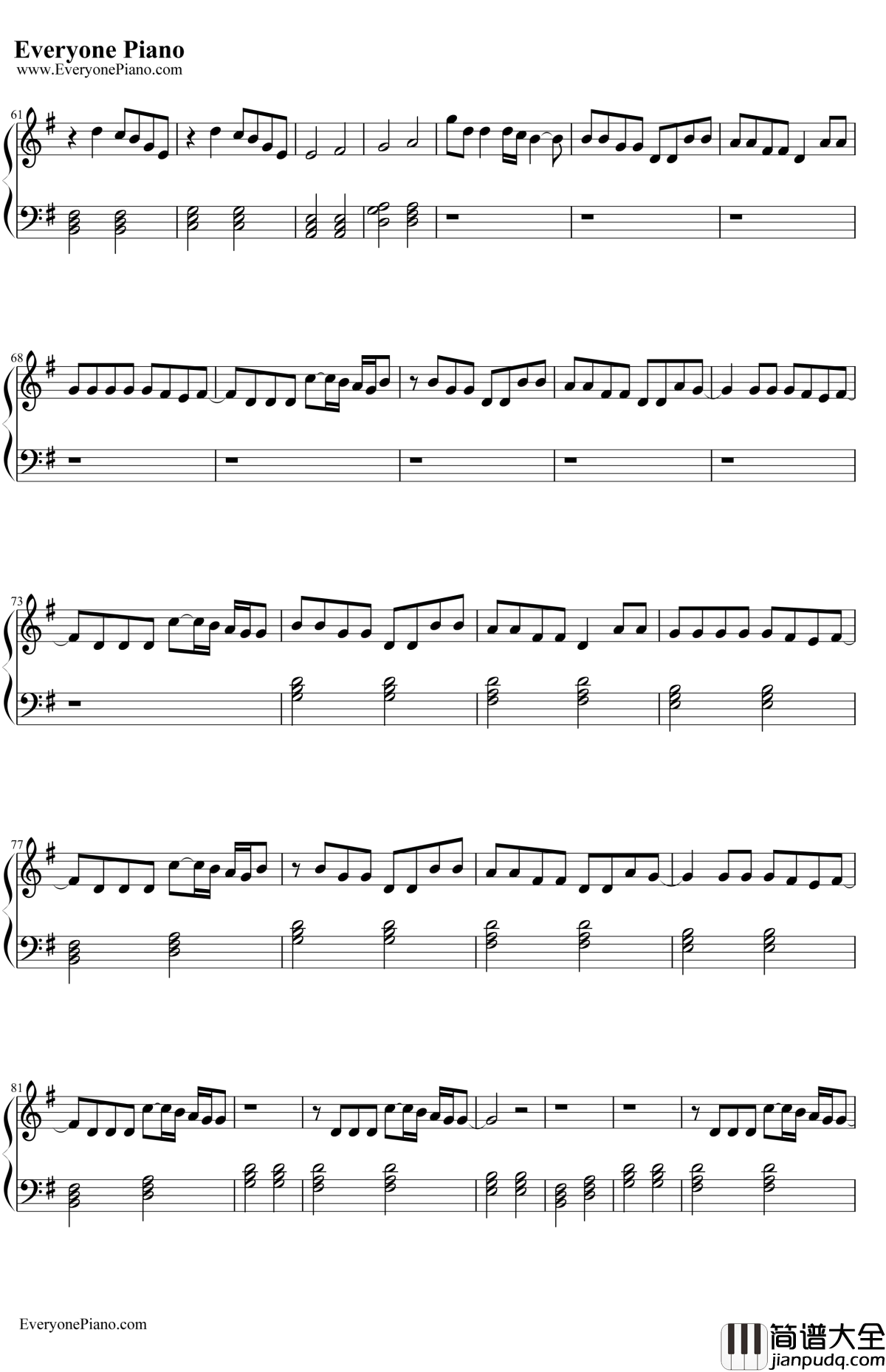 JustGiveMeaReason钢琴谱_P!nk_美国当红歌手P!nk