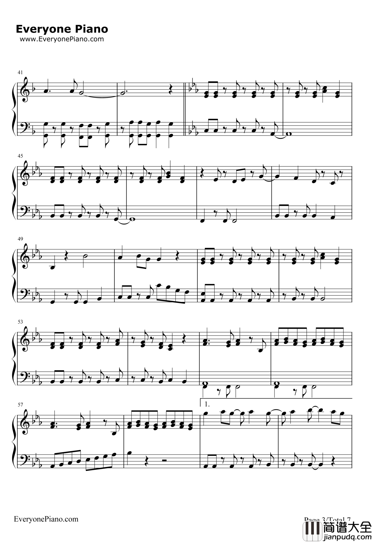 10年樱钢琴谱_AKB48