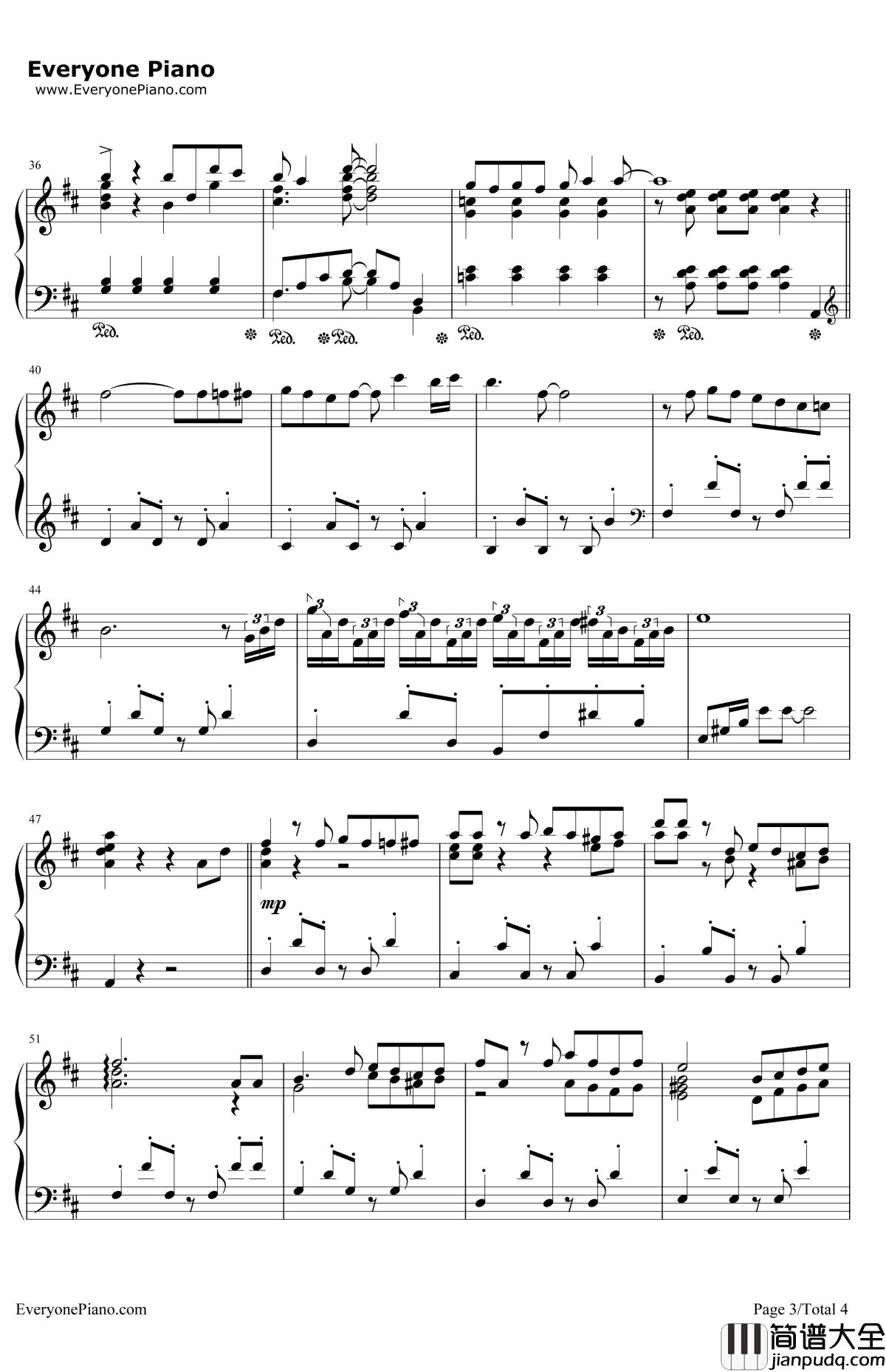 么么么么哒钢琴谱_杨洋_二胎时代主题曲