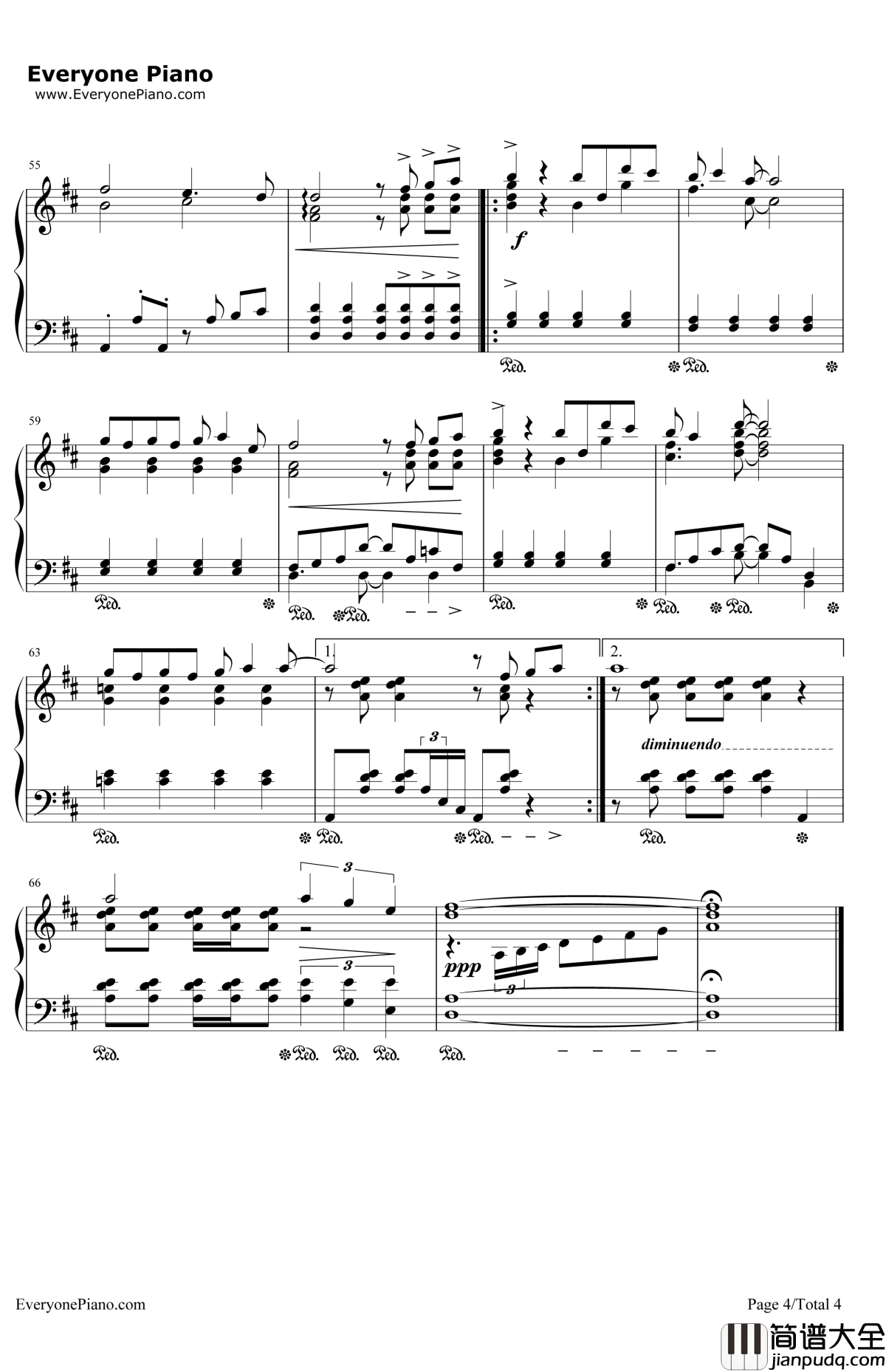 么么么么哒钢琴谱_杨洋_二胎时代主题曲