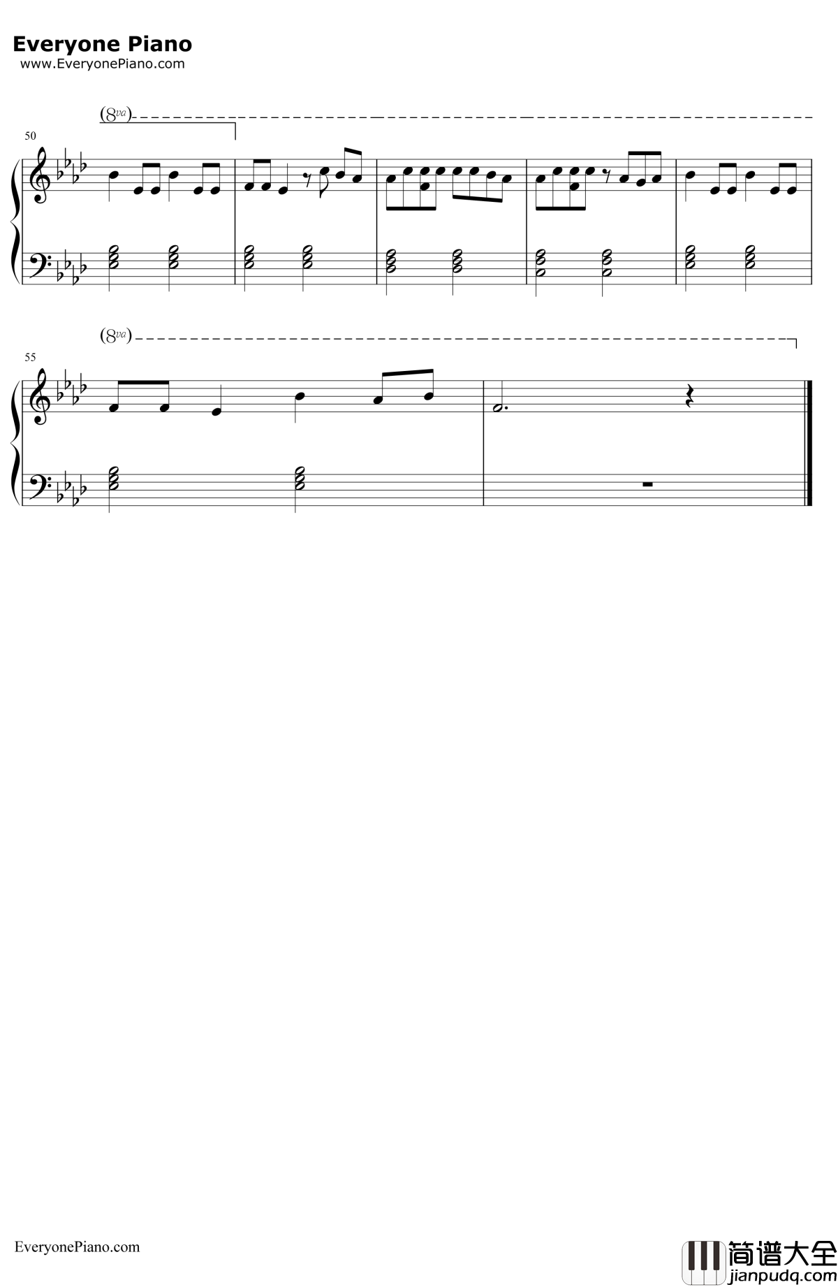 YesGirl钢琴谱_BeaMiller