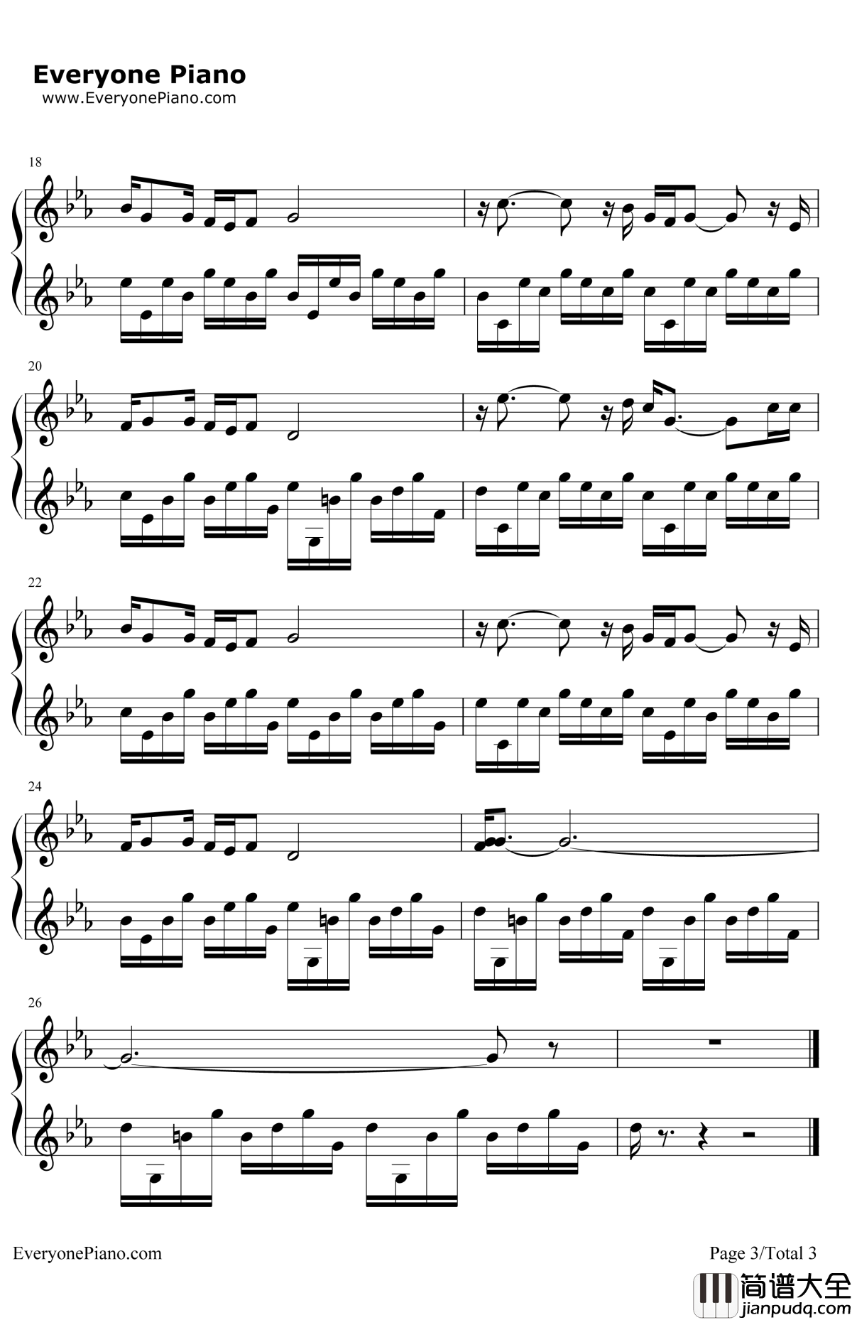 你的样子钢琴谱_罗大佑_阿郎的故事片尾曲