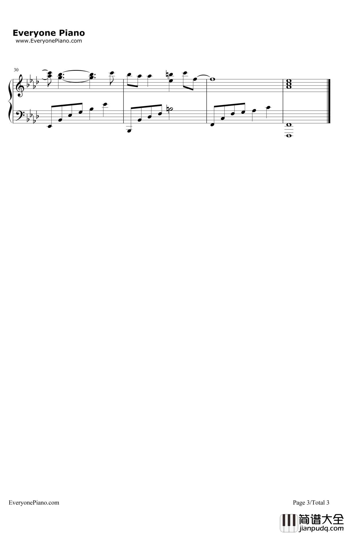 咱们结婚吧钢琴谱_齐晨