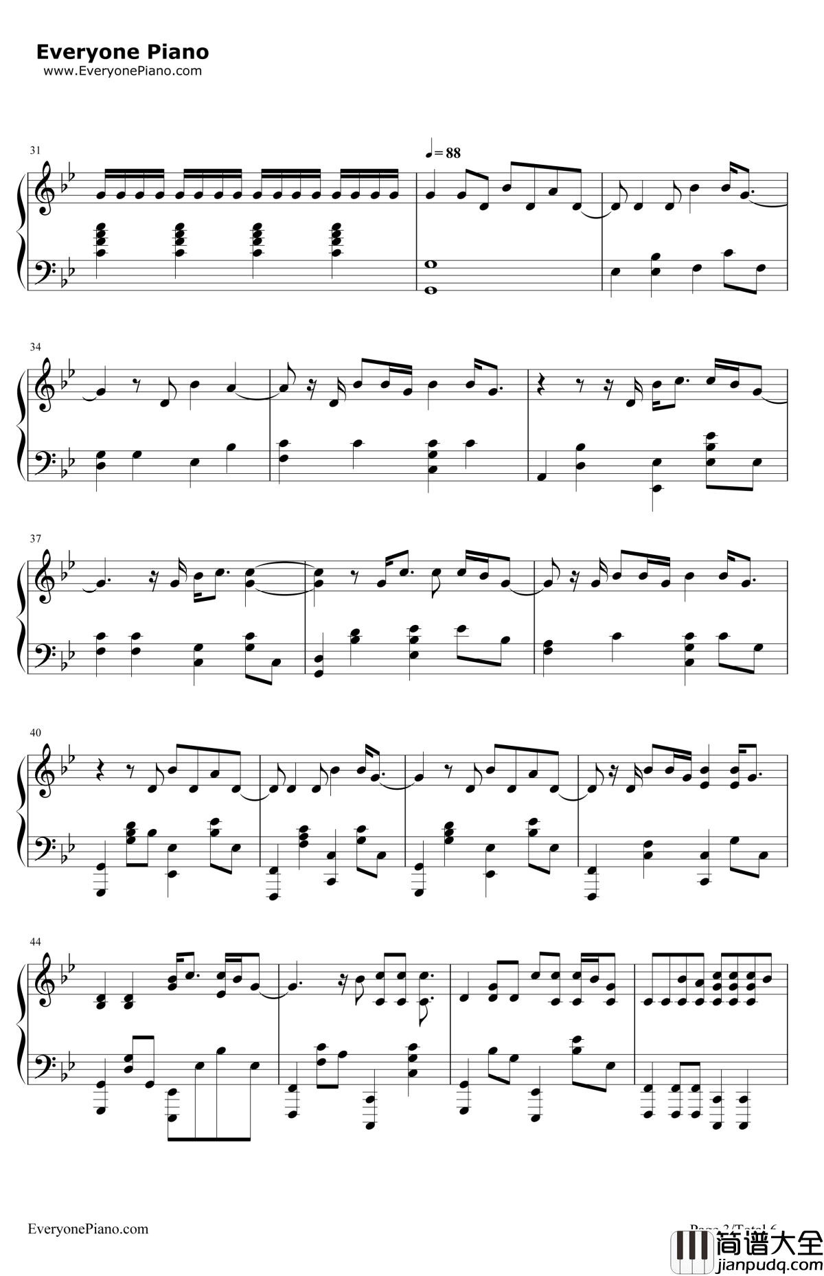 Finale钢琴谱_Madeon