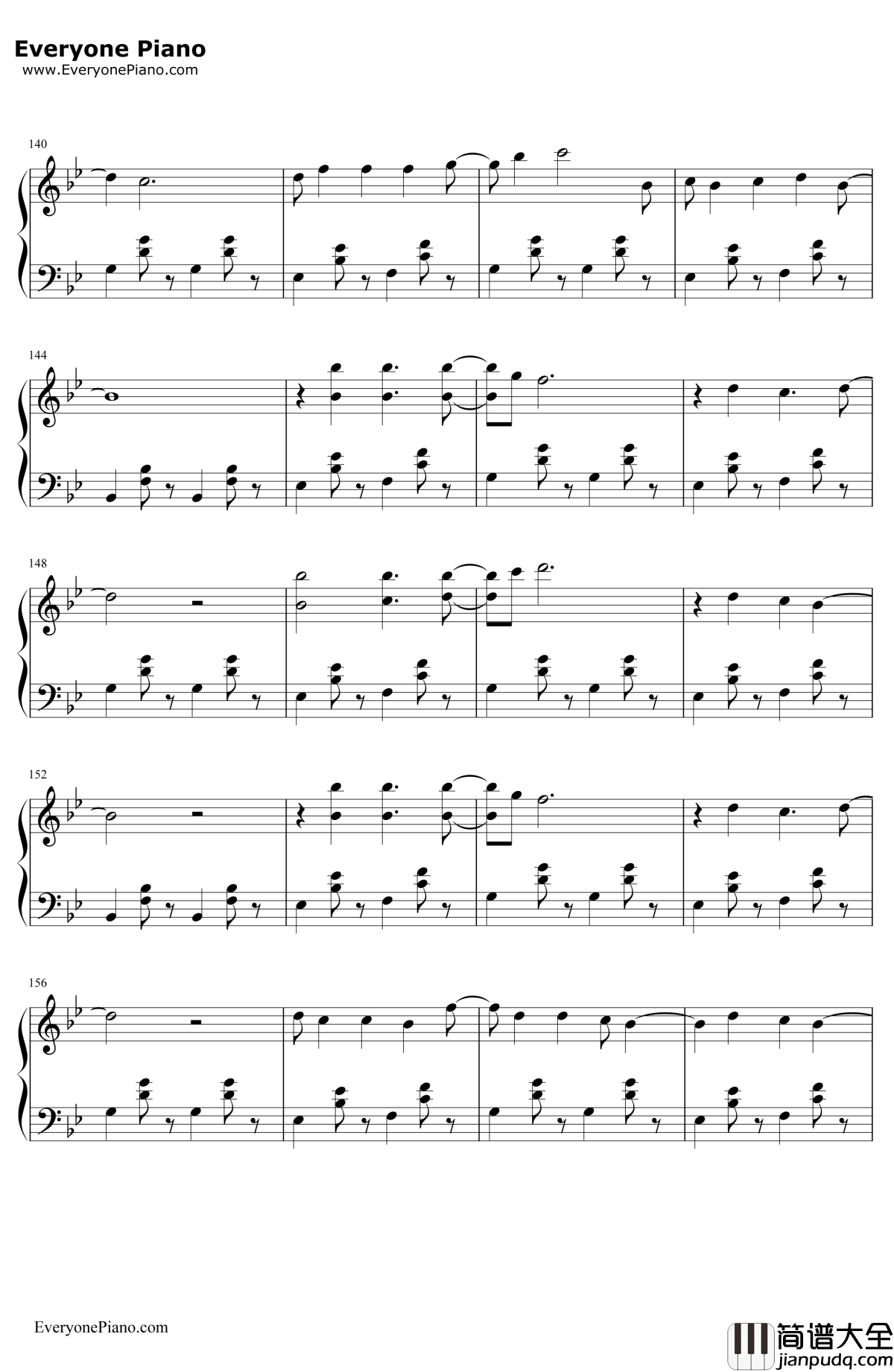 WriteOnMe钢琴谱_FifthHarmony