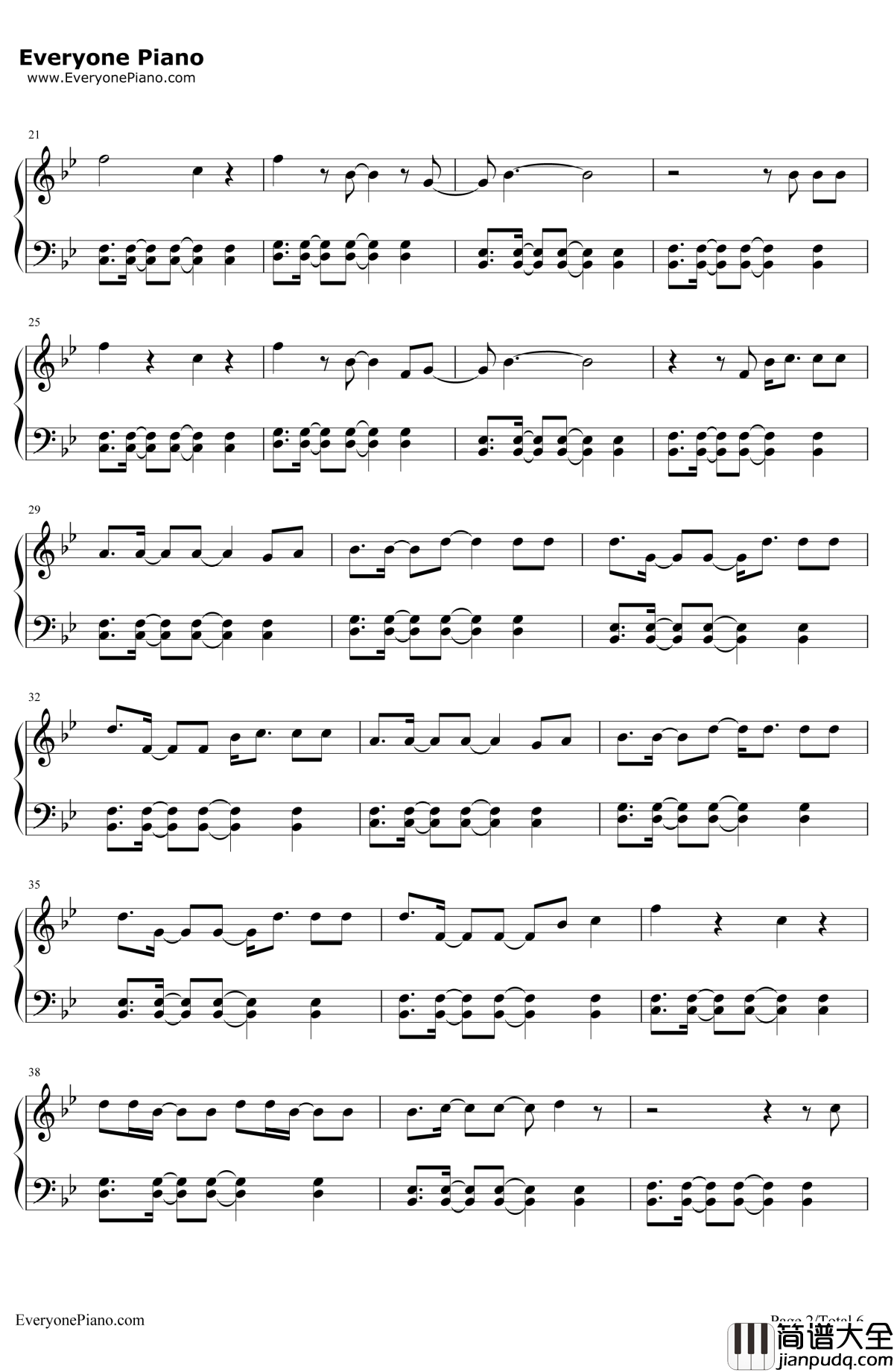 Future_Looks_Good钢琴谱_OneRepublic