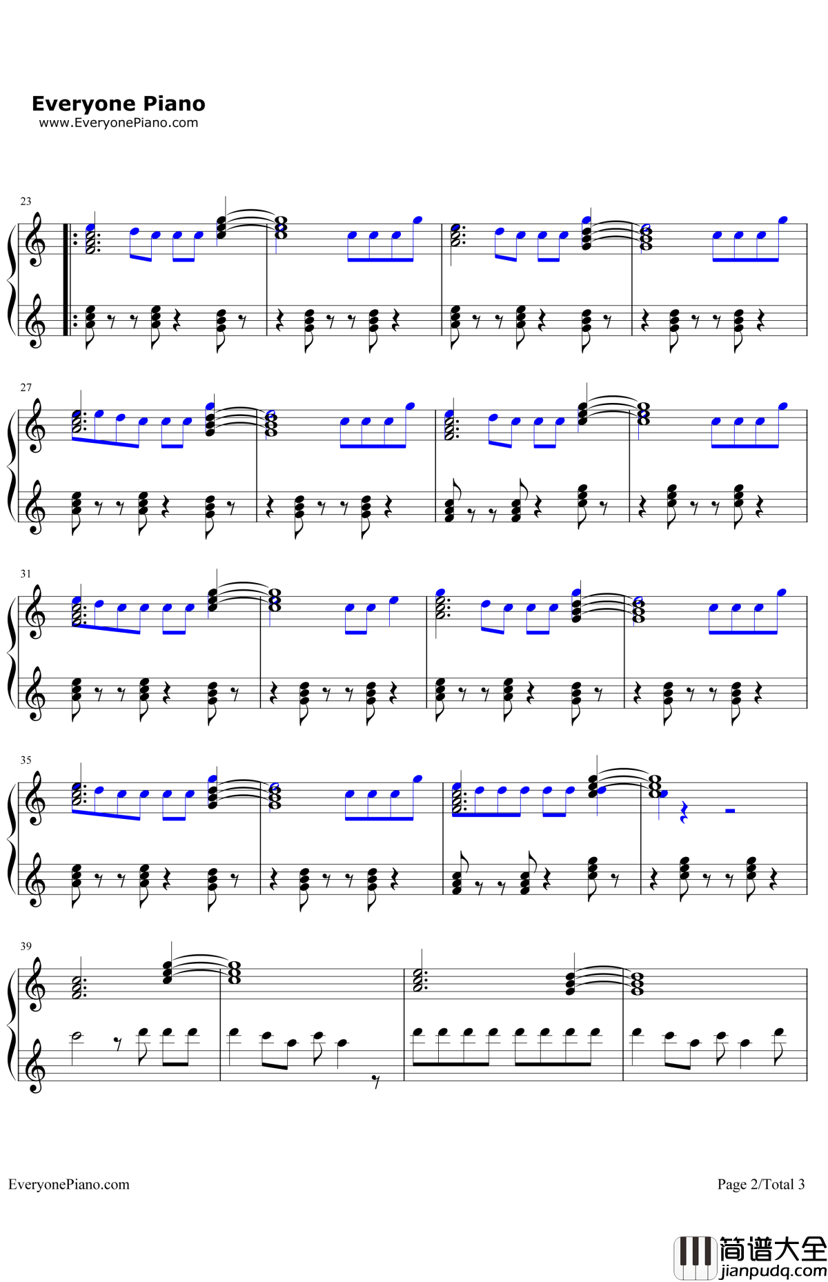 Trap_Queen钢琴谱_FettyWap