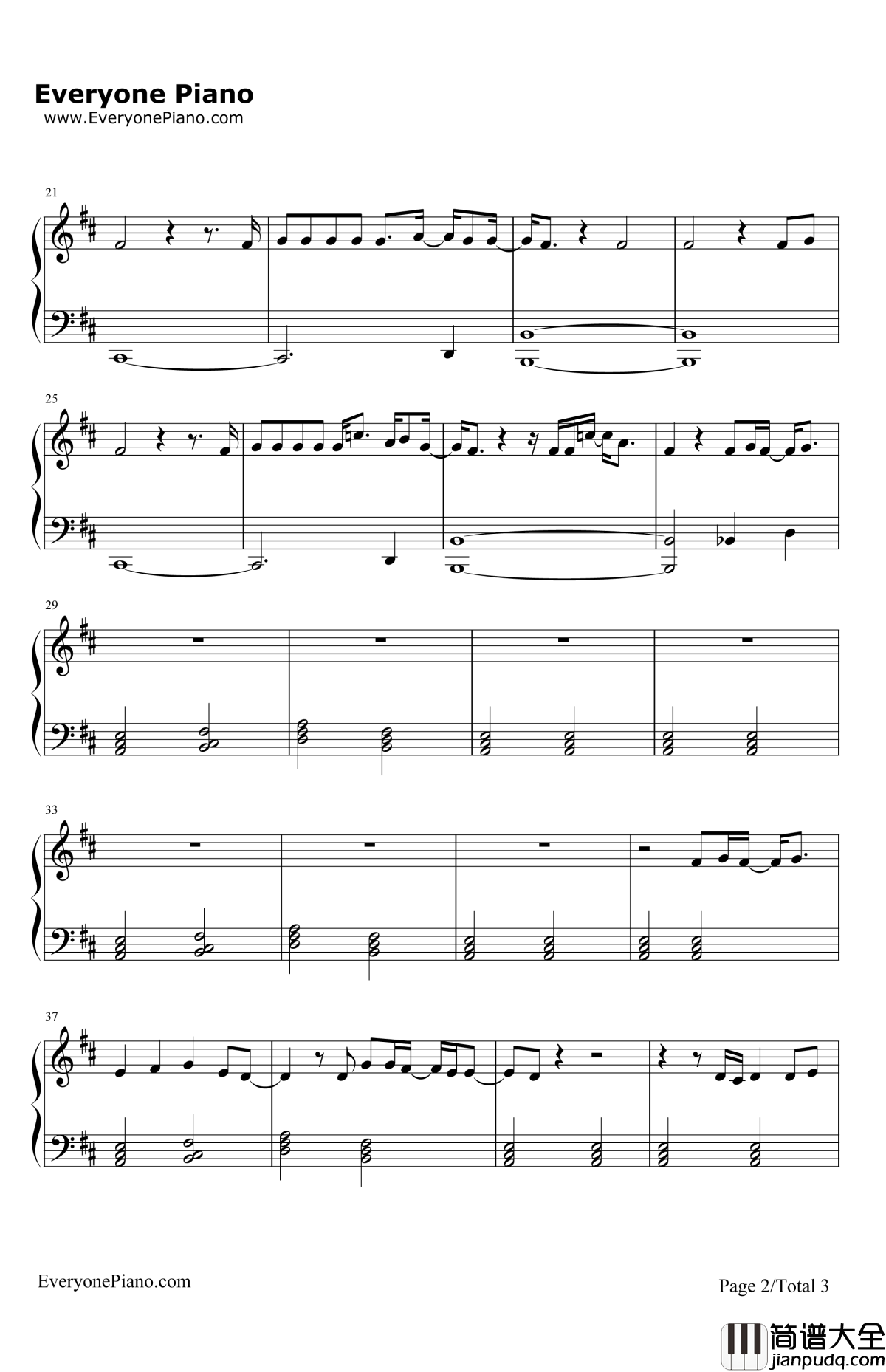 Adorn钢琴谱_Miguel