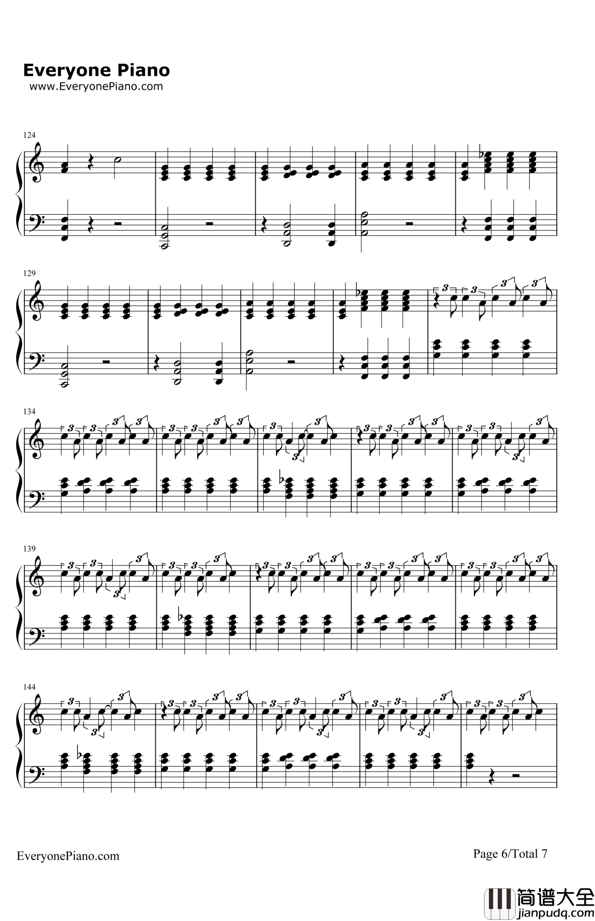 Migraine钢琴谱_TwentyOnePilots