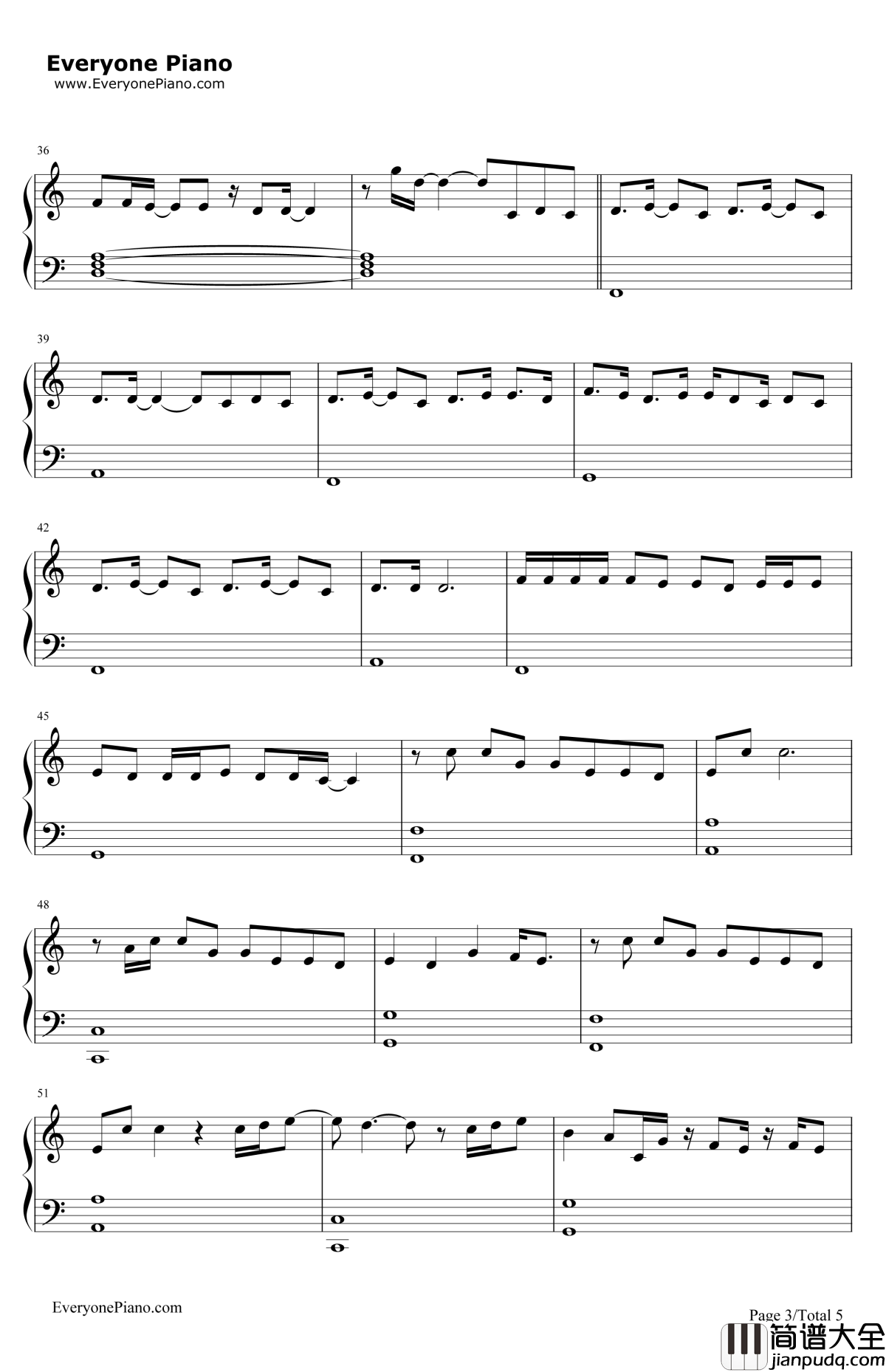 EASE钢琴谱_TroyeSivan