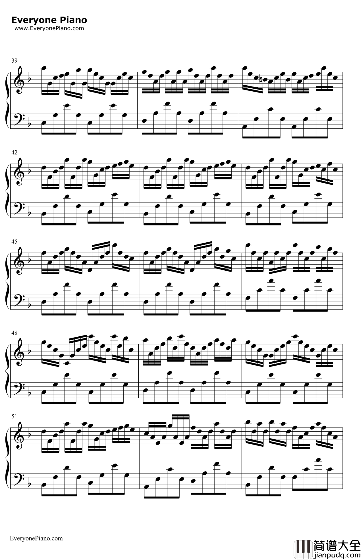 虫儿飞钢琴谱_郑伊健_难度版_风云雄霸天下插曲