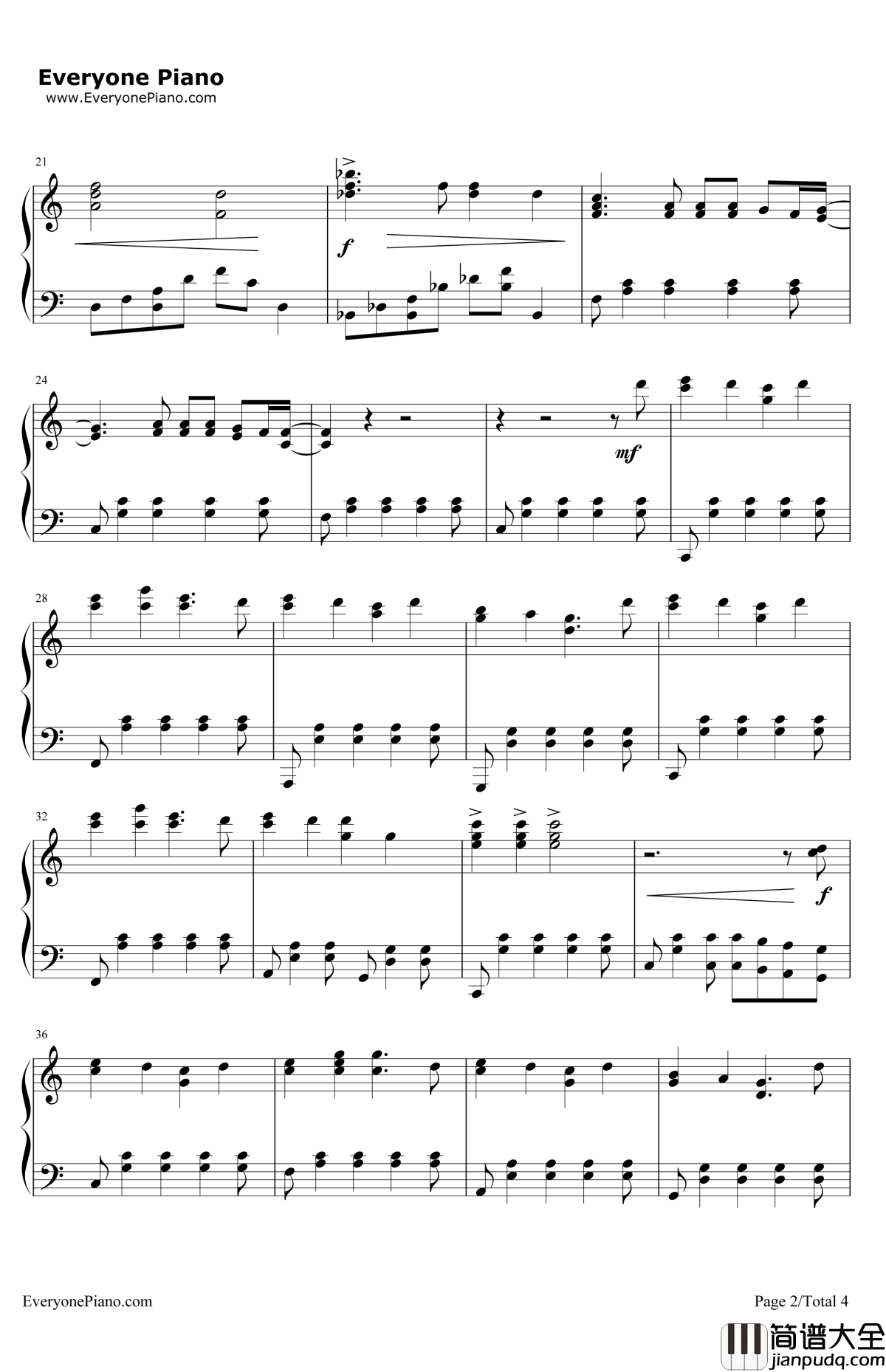 HouseOfGold钢琴谱_TwentyOnePilots