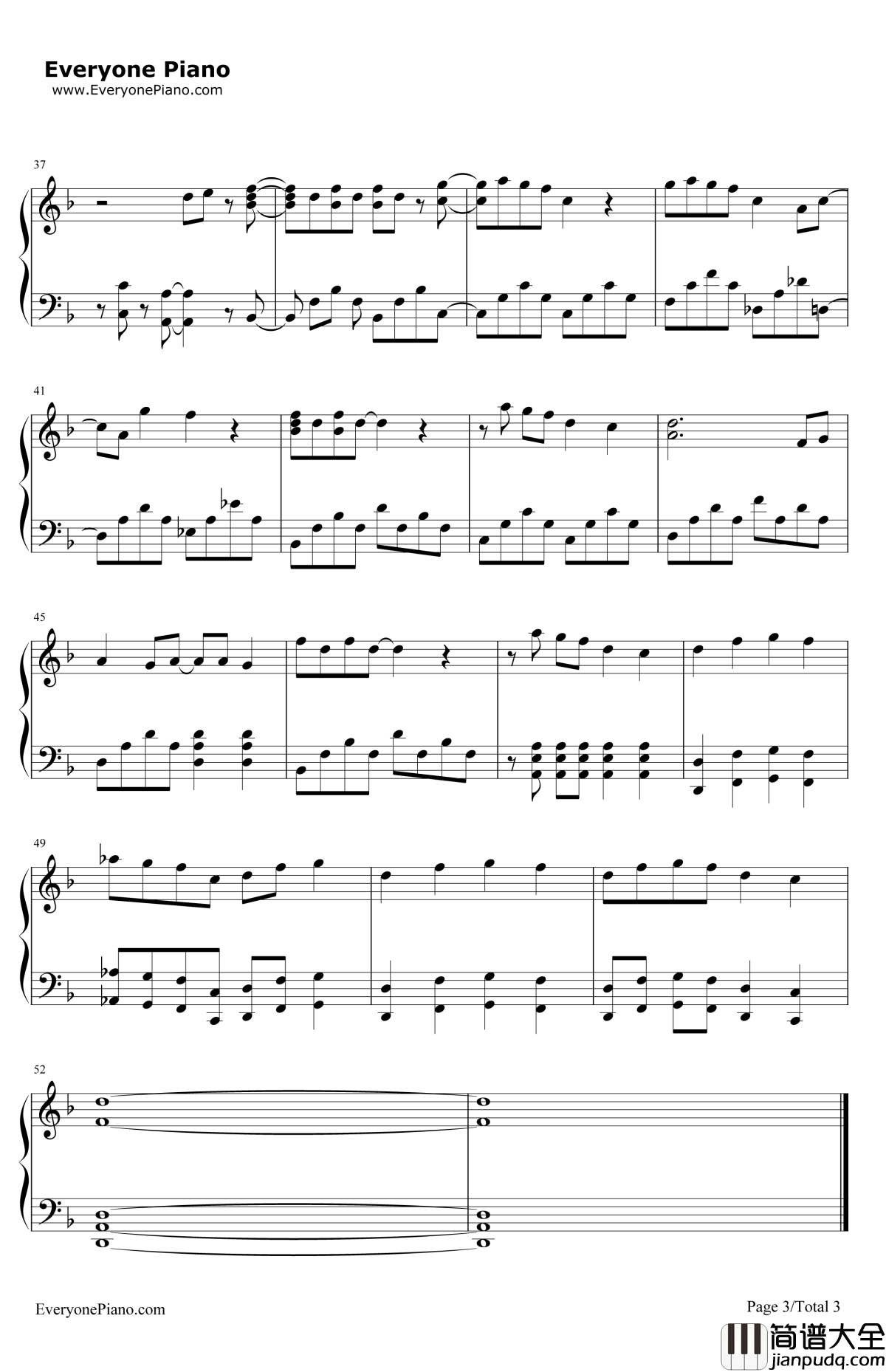 樱花烂漫钢琴谱_KEYTALK_桜花烂漫_境界之轮回OP1