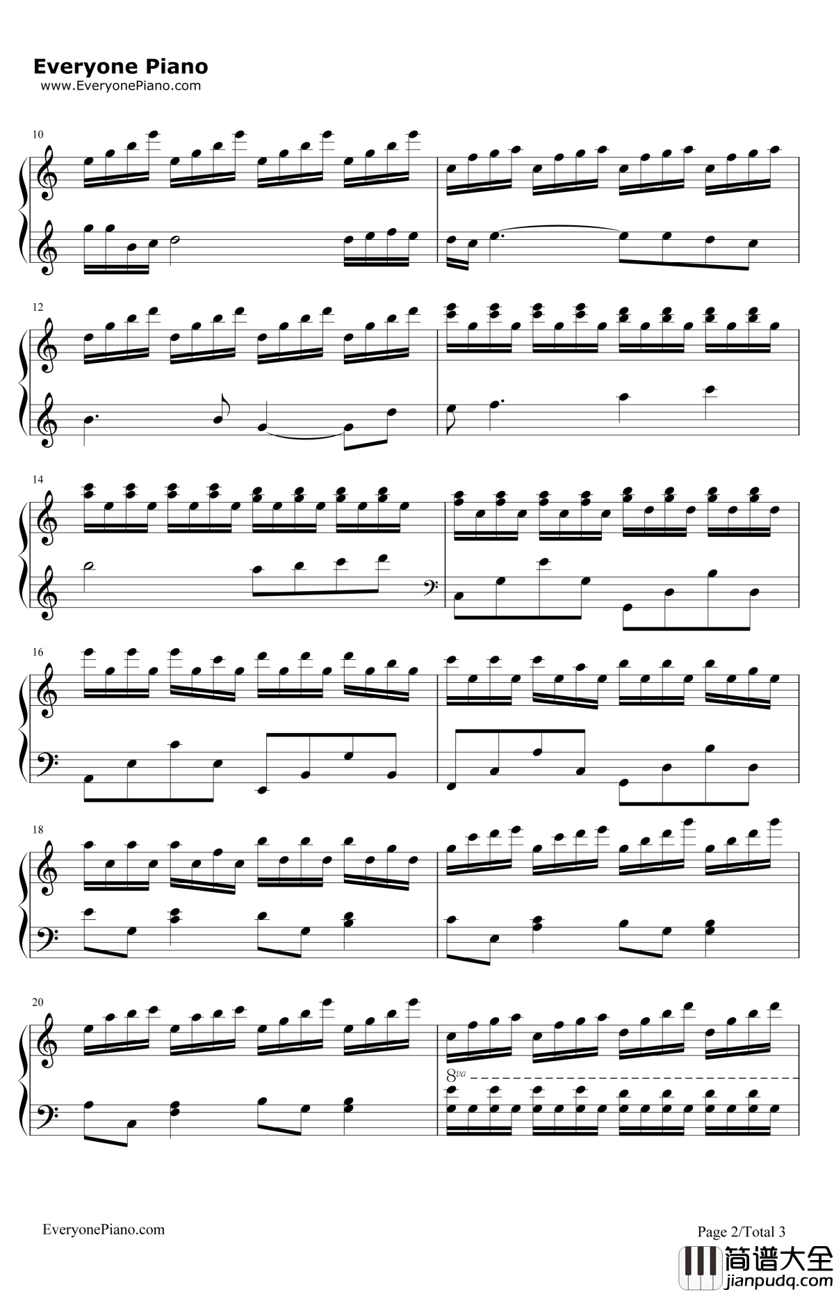 宫崎骏のTOTORO钢琴谱_宫崎骏