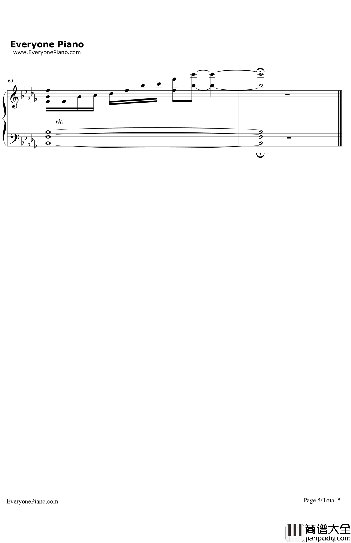 信仰之名钢琴谱_TFBOYS_完整版