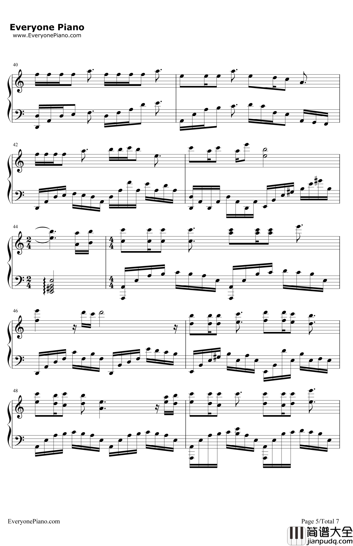 何以爱情钢琴谱_钟汉良_何以笙箫默片尾曲