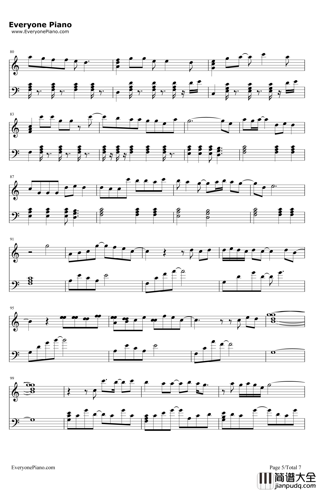 WhereAreUNow钢琴谱_JustinBieber