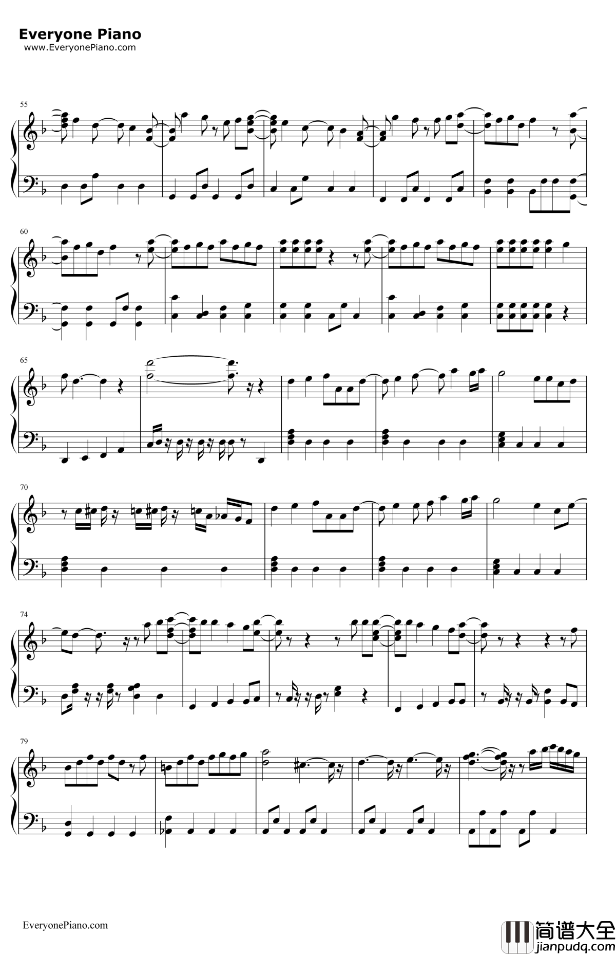 ハロウィンナイト（万圣节之夜）钢琴谱_AKB48