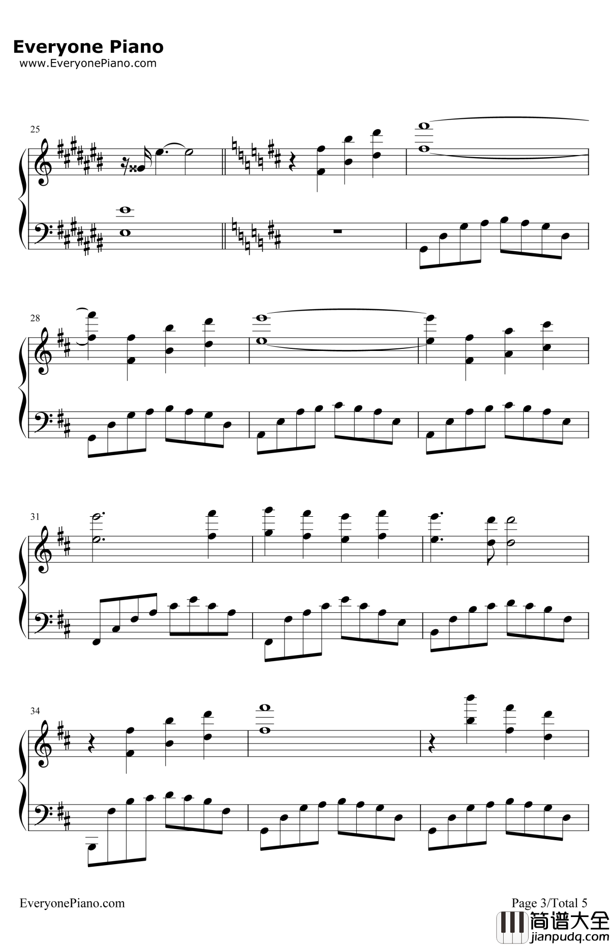 浮诛钢琴谱_张杰_诛仙青云志片头曲