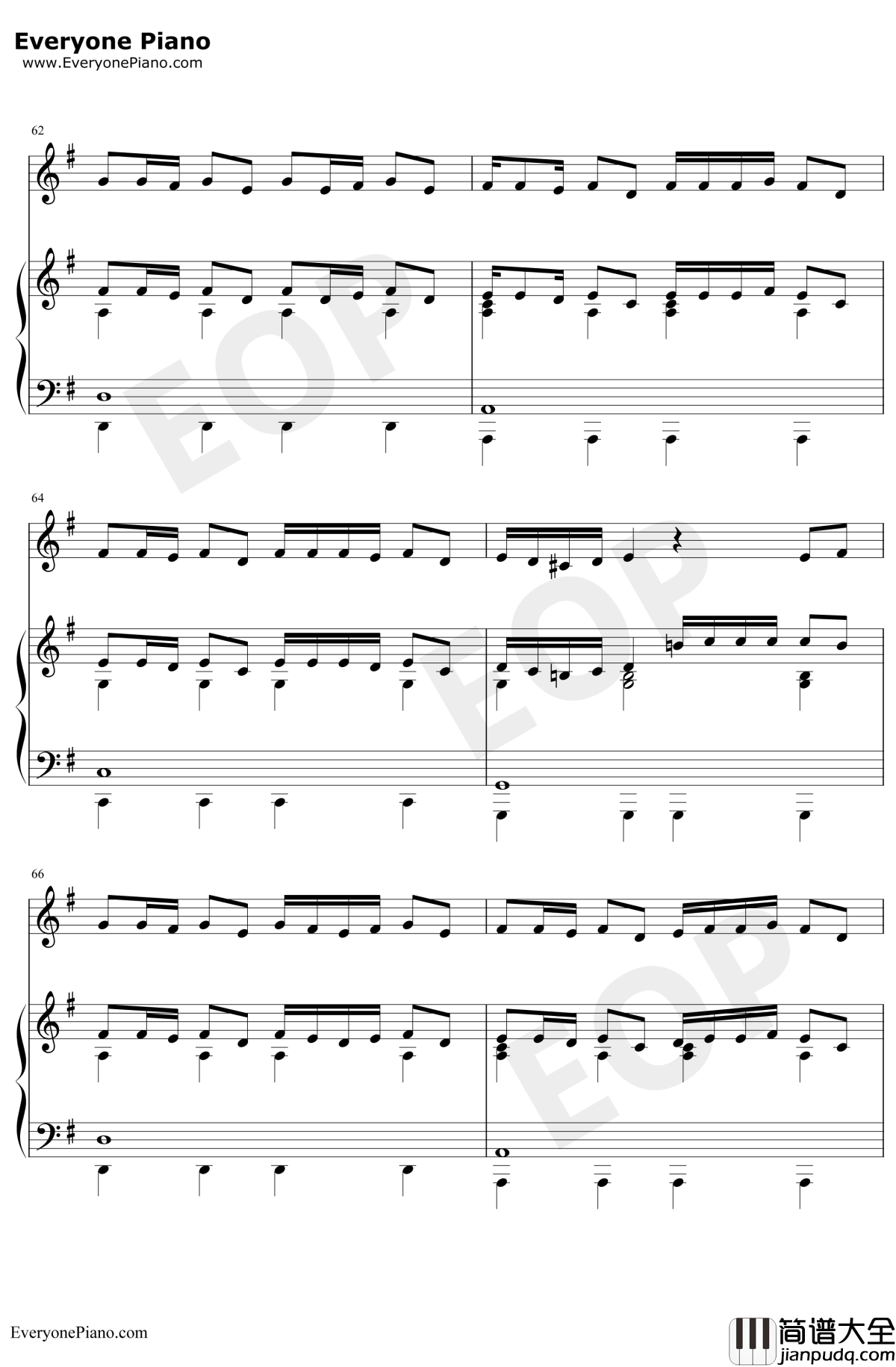 DiamondHeart钢琴谱_AlanWalkerSophiaSomajo