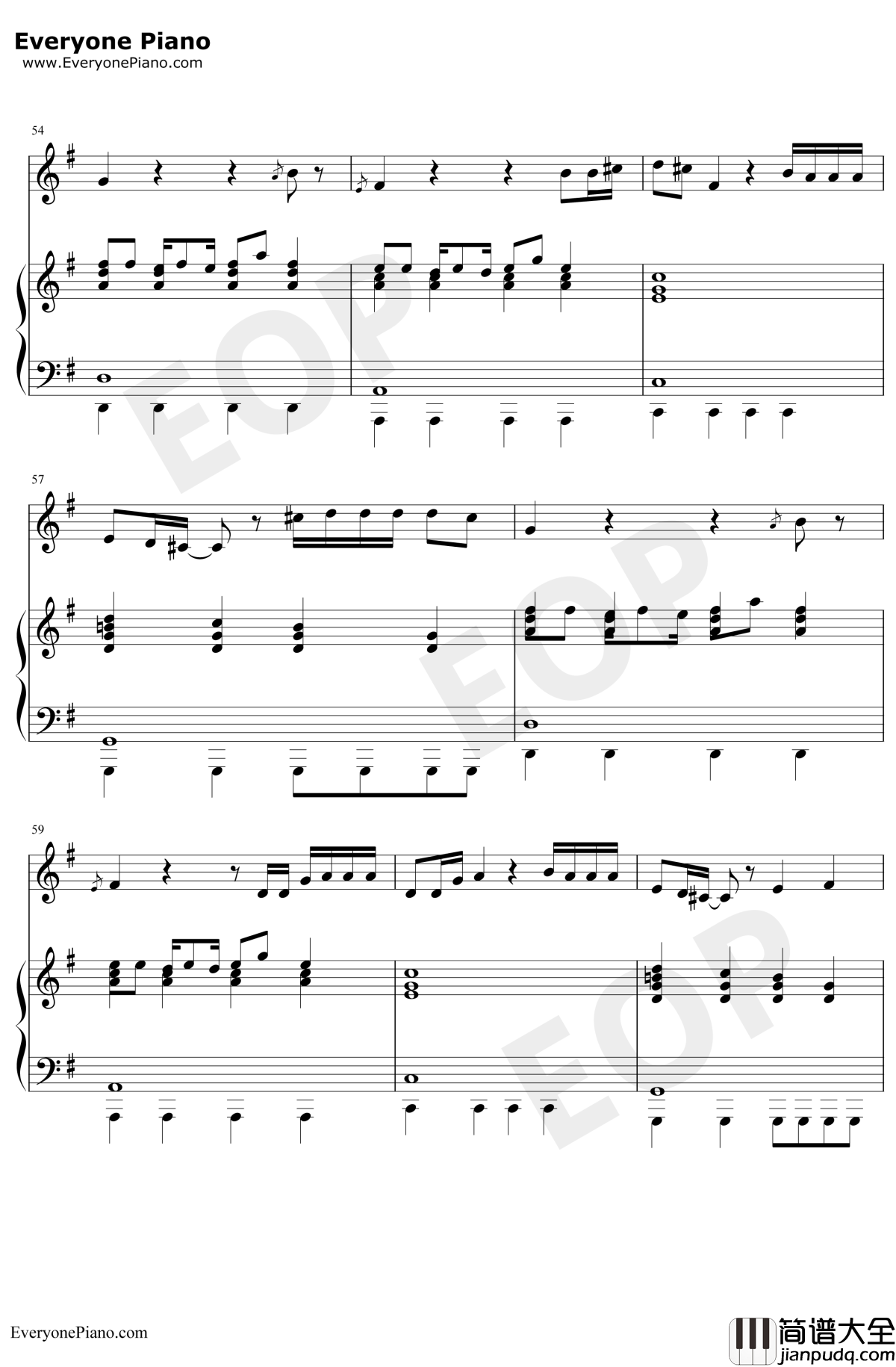 DiamondHeart钢琴谱_AlanWalkerSophiaSomajo