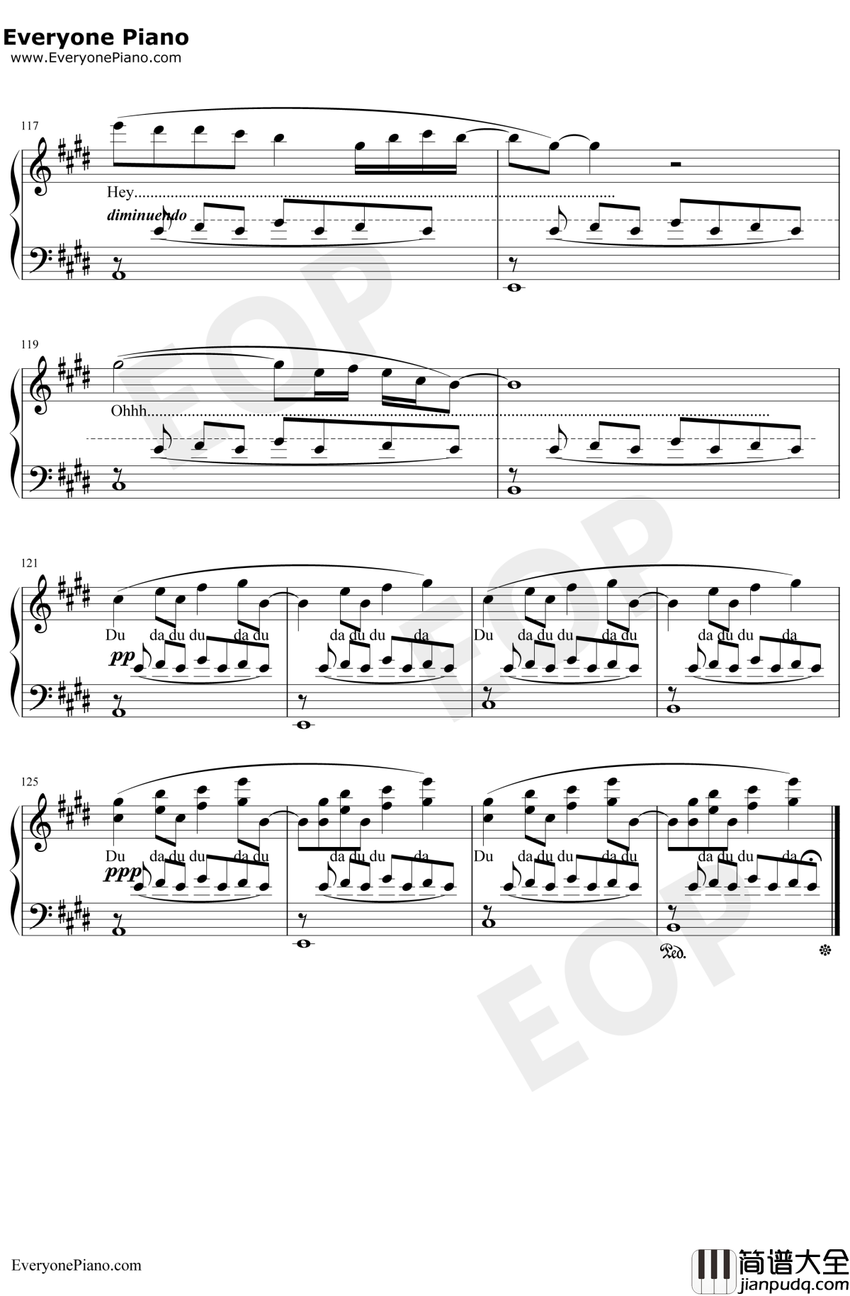 MidnightTrain钢琴谱_DJOkawari