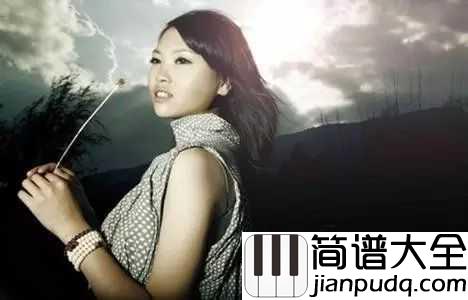 红蔷薇钢琴谱_韩红/丽江小倩_不忘绽放这一生