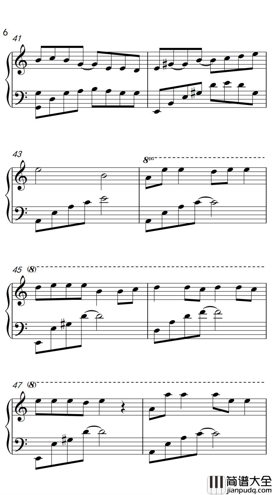 红蔷薇钢琴谱_韩红/丽江小倩_不忘绽放这一生