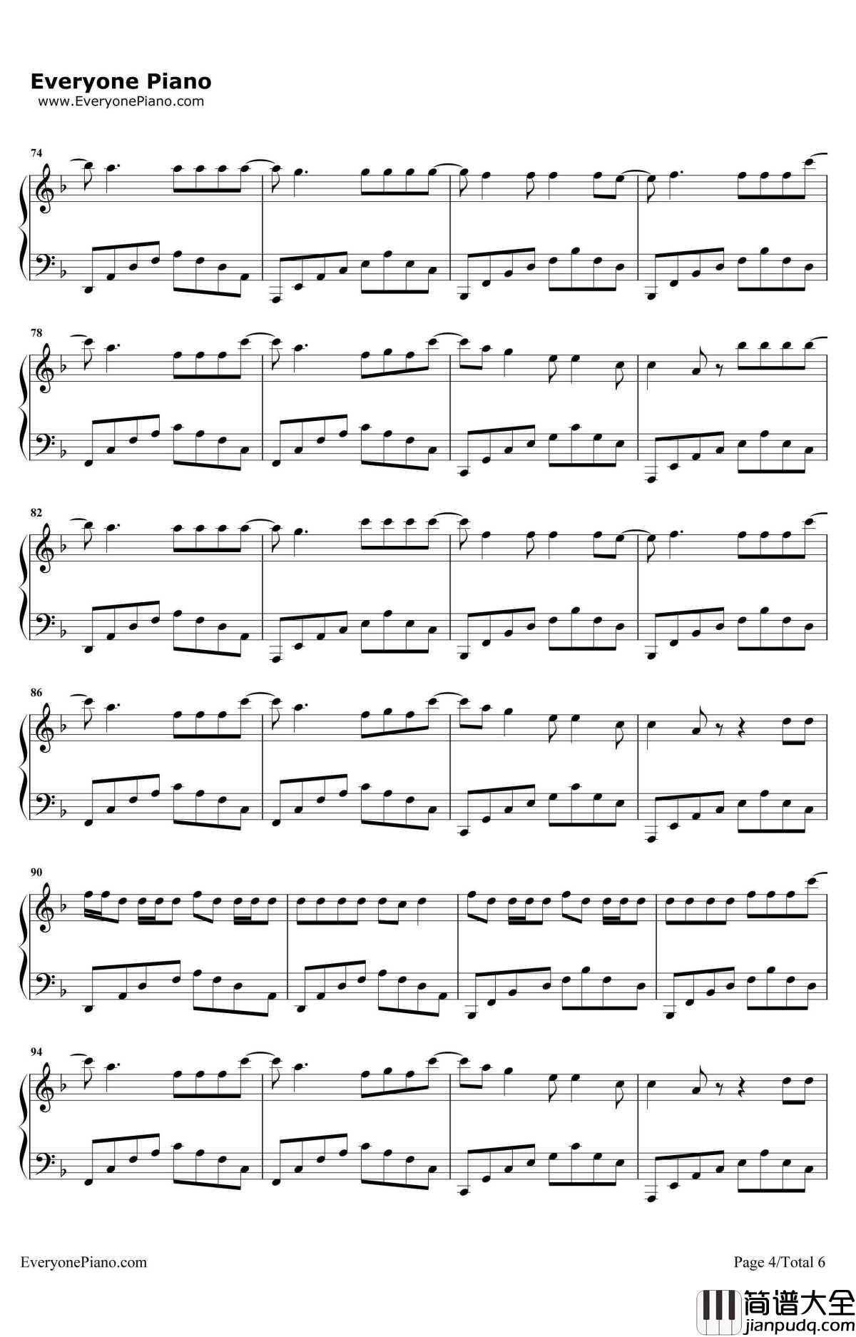 Reset钢琴谱_TigerJKFeat.진실_你是谁_学校2015插曲