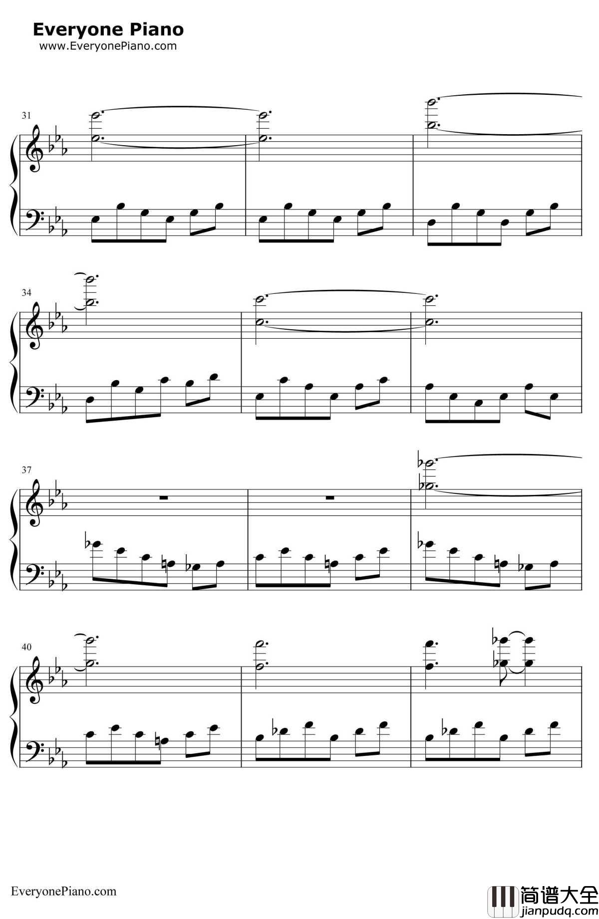 TheHandsDealt钢琴谱_MichaelGiacchino_电影_奇异博士_插曲